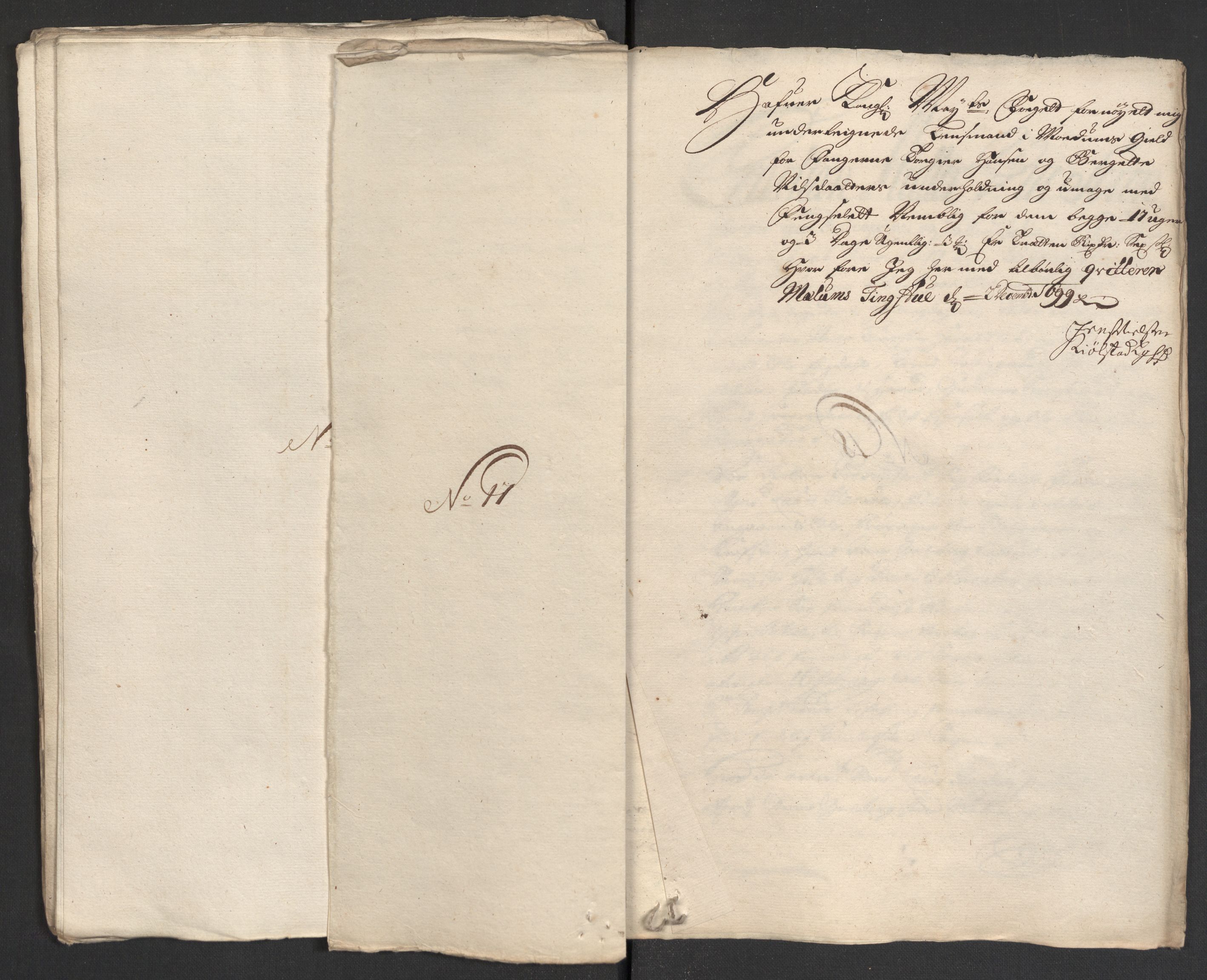 Rentekammeret inntil 1814, Reviderte regnskaper, Fogderegnskap, AV/RA-EA-4092/R22/L1456: Fogderegnskap Ringerike, Hallingdal og Buskerud, 1699, p. 268