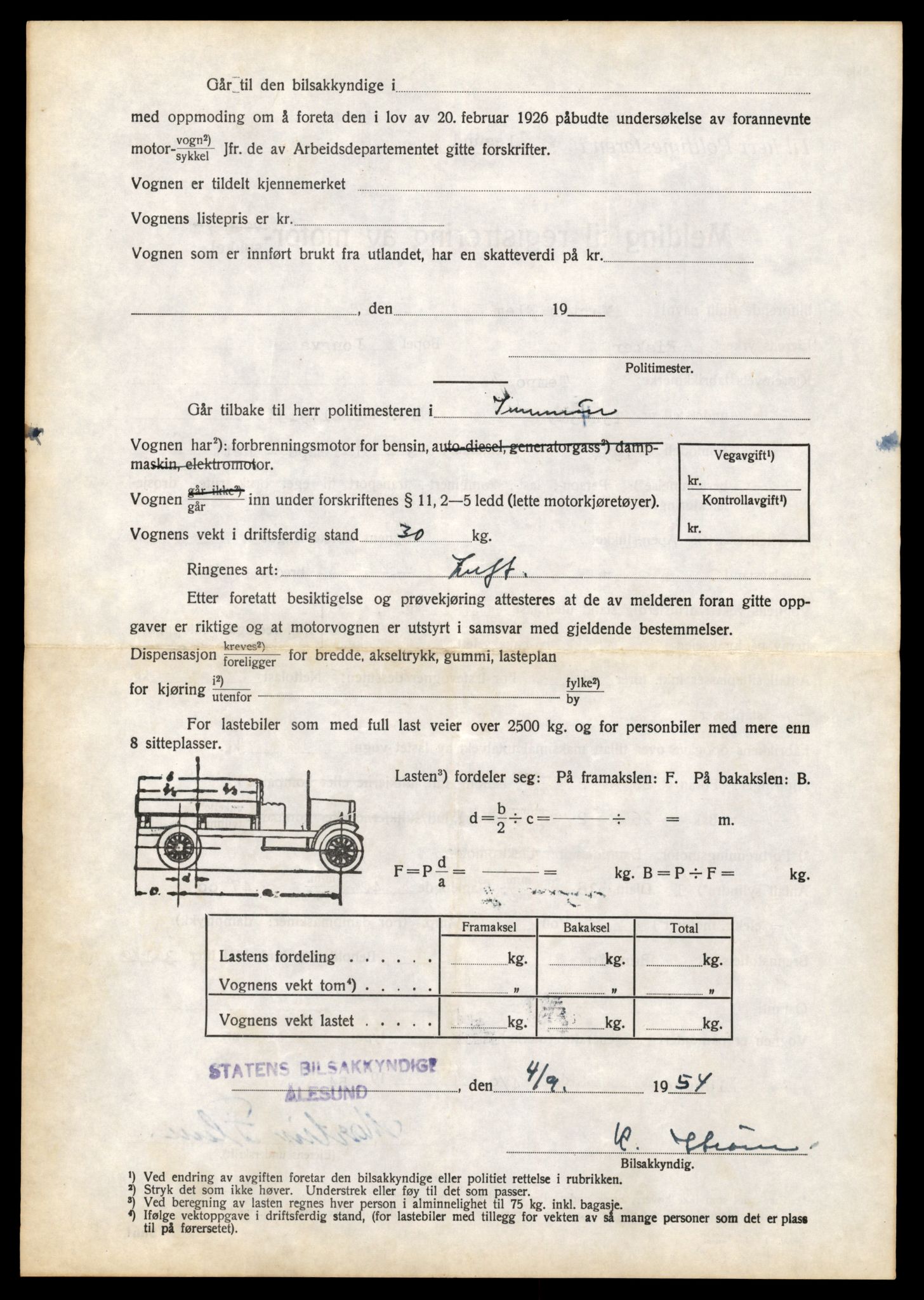 Møre og Romsdal vegkontor - Ålesund trafikkstasjon, AV/SAT-A-4099/F/Fe/L0029: Registreringskort for kjøretøy T 11430 - T 11619, 1927-1998, p. 2294