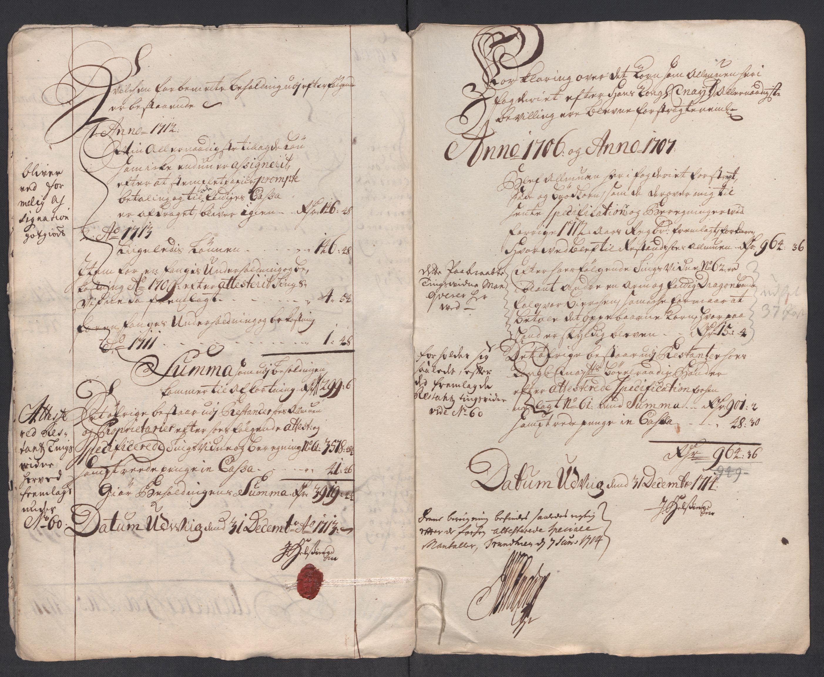 Rentekammeret inntil 1814, Reviderte regnskaper, Fogderegnskap, RA/EA-4092/R63/L4321: Fogderegnskap Inderøy, 1713, p. 9