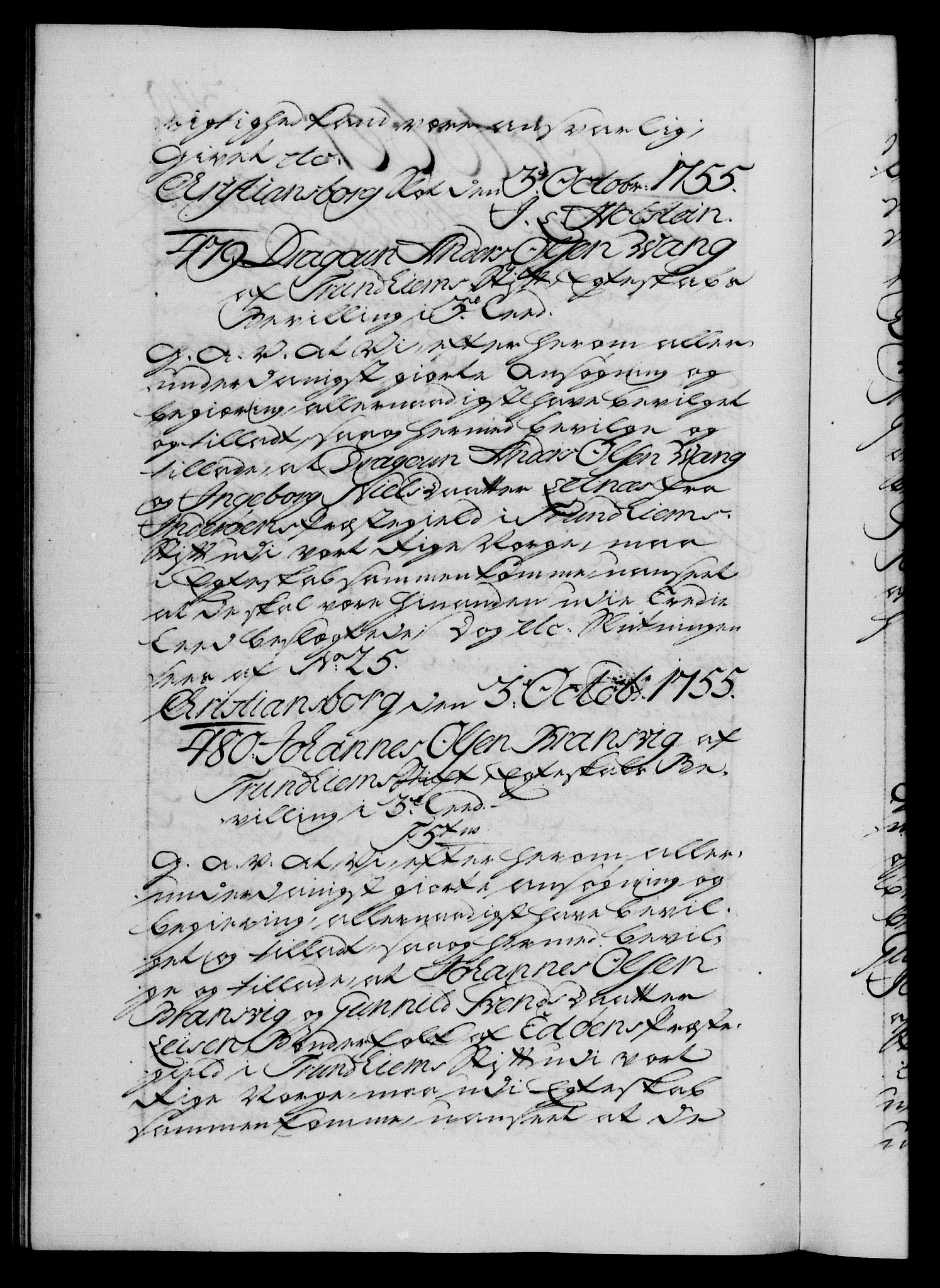 Danske Kanselli 1572-1799, AV/RA-EA-3023/F/Fc/Fca/Fcaa/L0039: Norske registre, 1755-1756, p. 340b