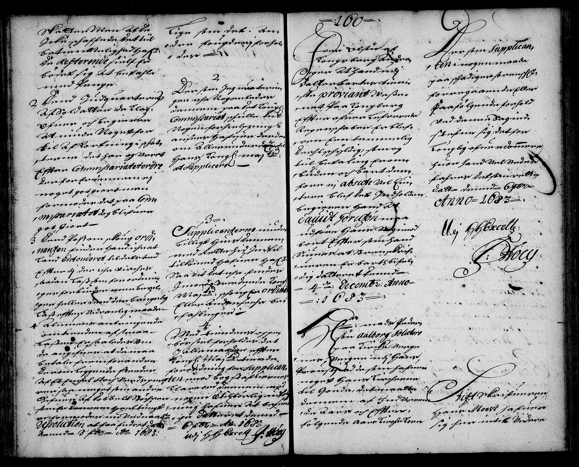 Stattholderembetet 1572-1771, AV/RA-EA-2870/Ae/L0001: Supplikasjons- og resolusjonsprotokoll, 1683-1684