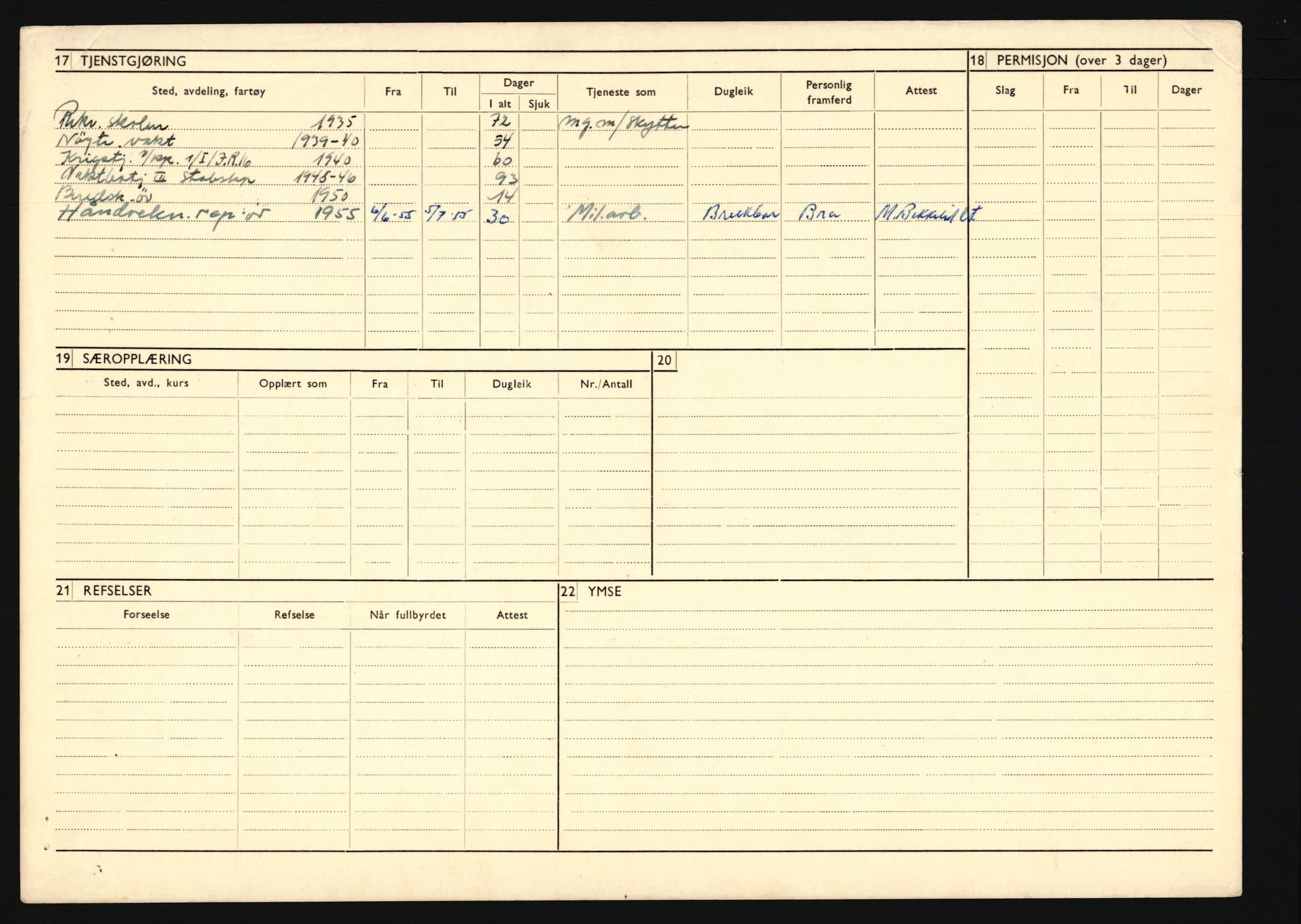 Forsvaret, Troms infanteriregiment nr. 16, AV/RA-RAFA-3146/P/Pa/L0018: Rulleblad for regimentets menige mannskaper, årsklasse 1934, 1934, p. 1276