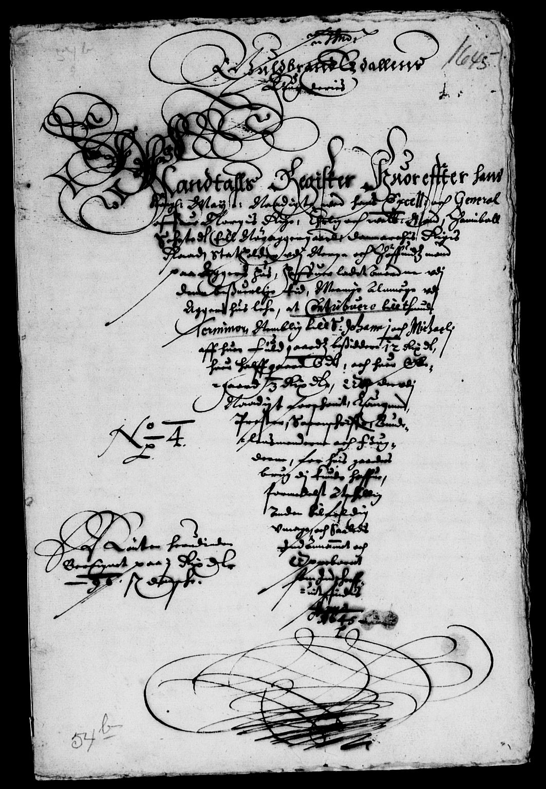 Rentekammeret inntil 1814, Reviderte regnskaper, Lensregnskaper, AV/RA-EA-5023/R/Rb/Rba/L0185: Akershus len, 1645-1646