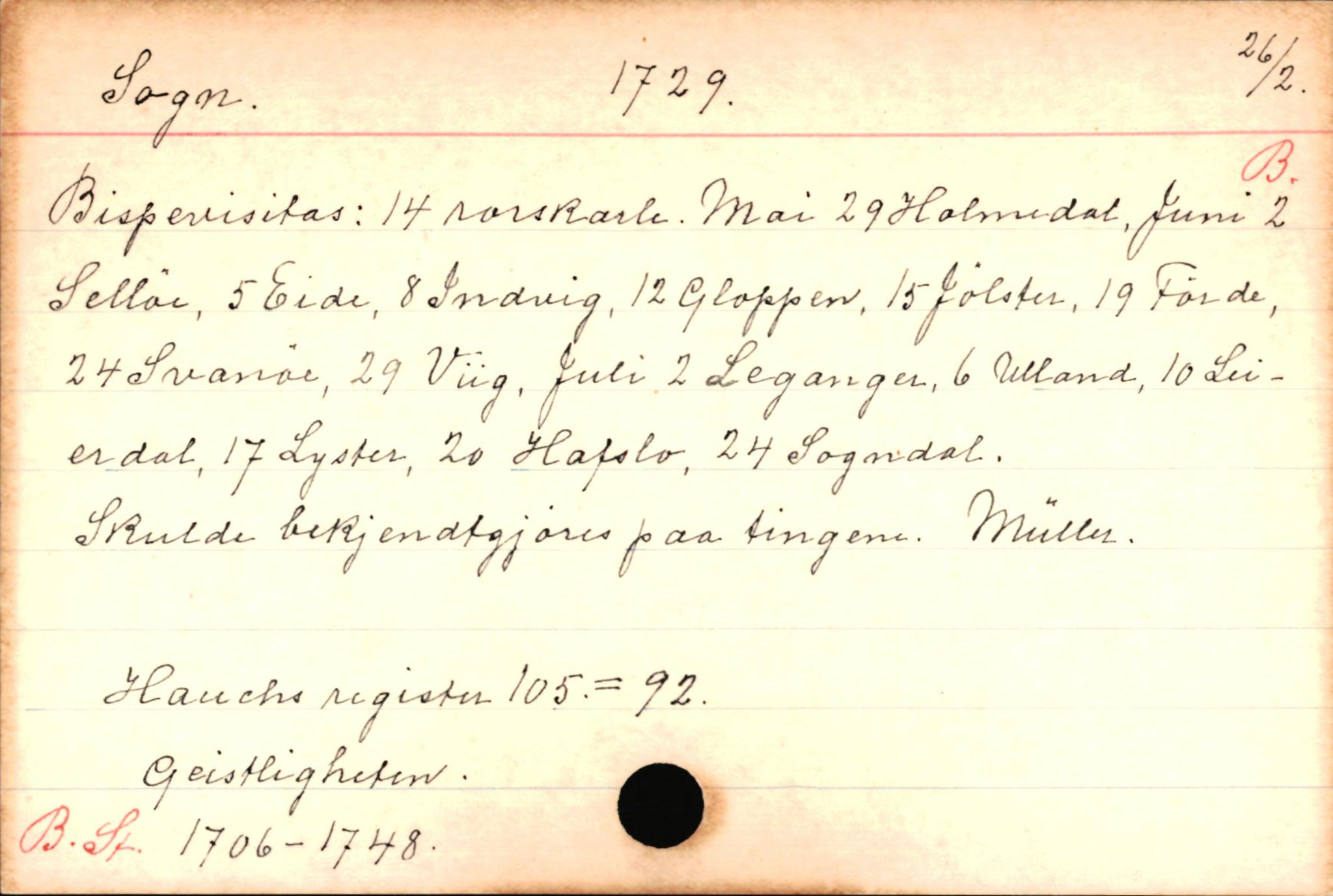Haugen, Johannes - lærer, SAB/SAB/PA-0036/01/L0001: Om klokkere og lærere, 1521-1904, p. 8069