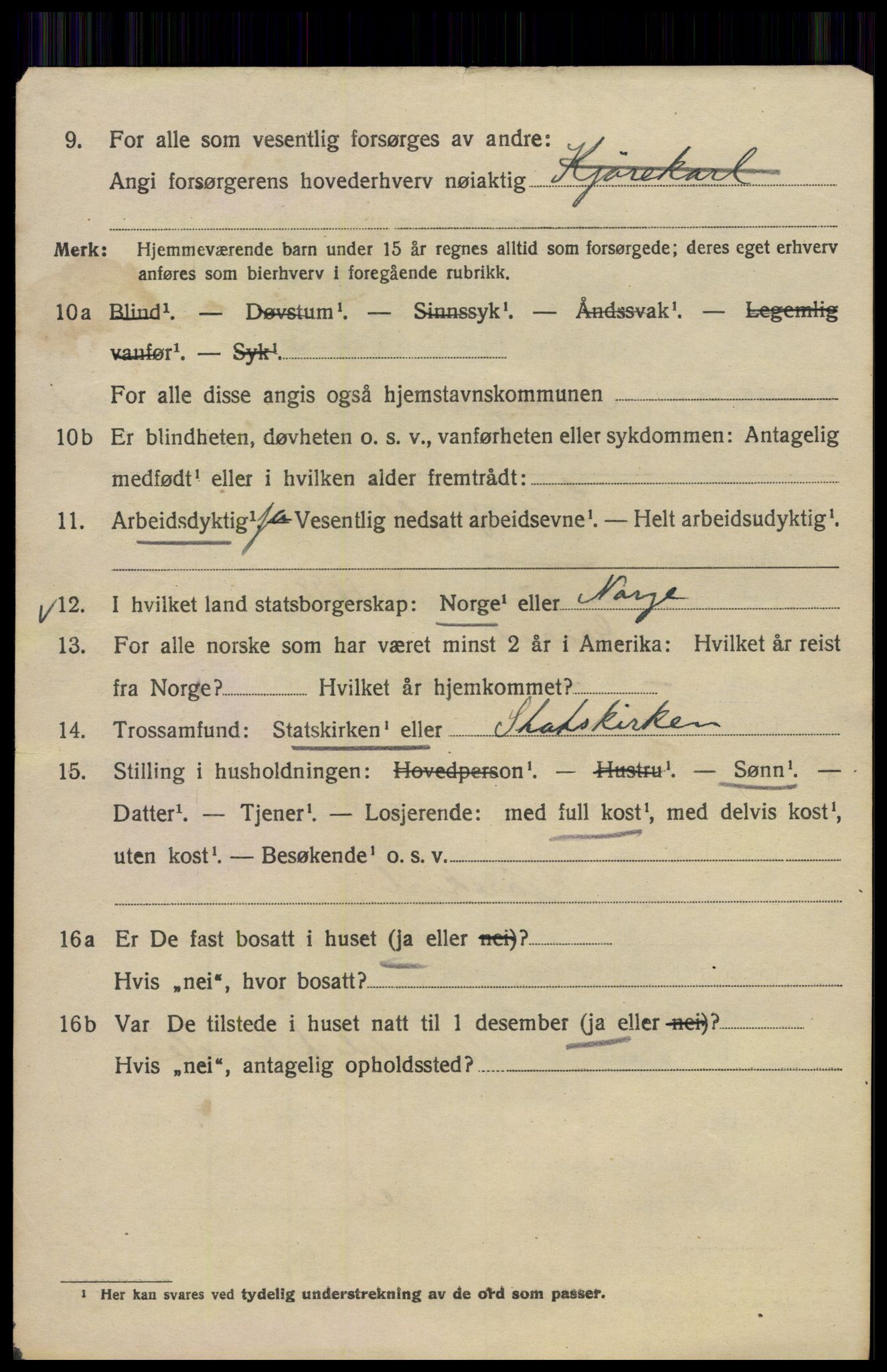 SAO, 1920 census for Kristiania, 1920, p. 492476