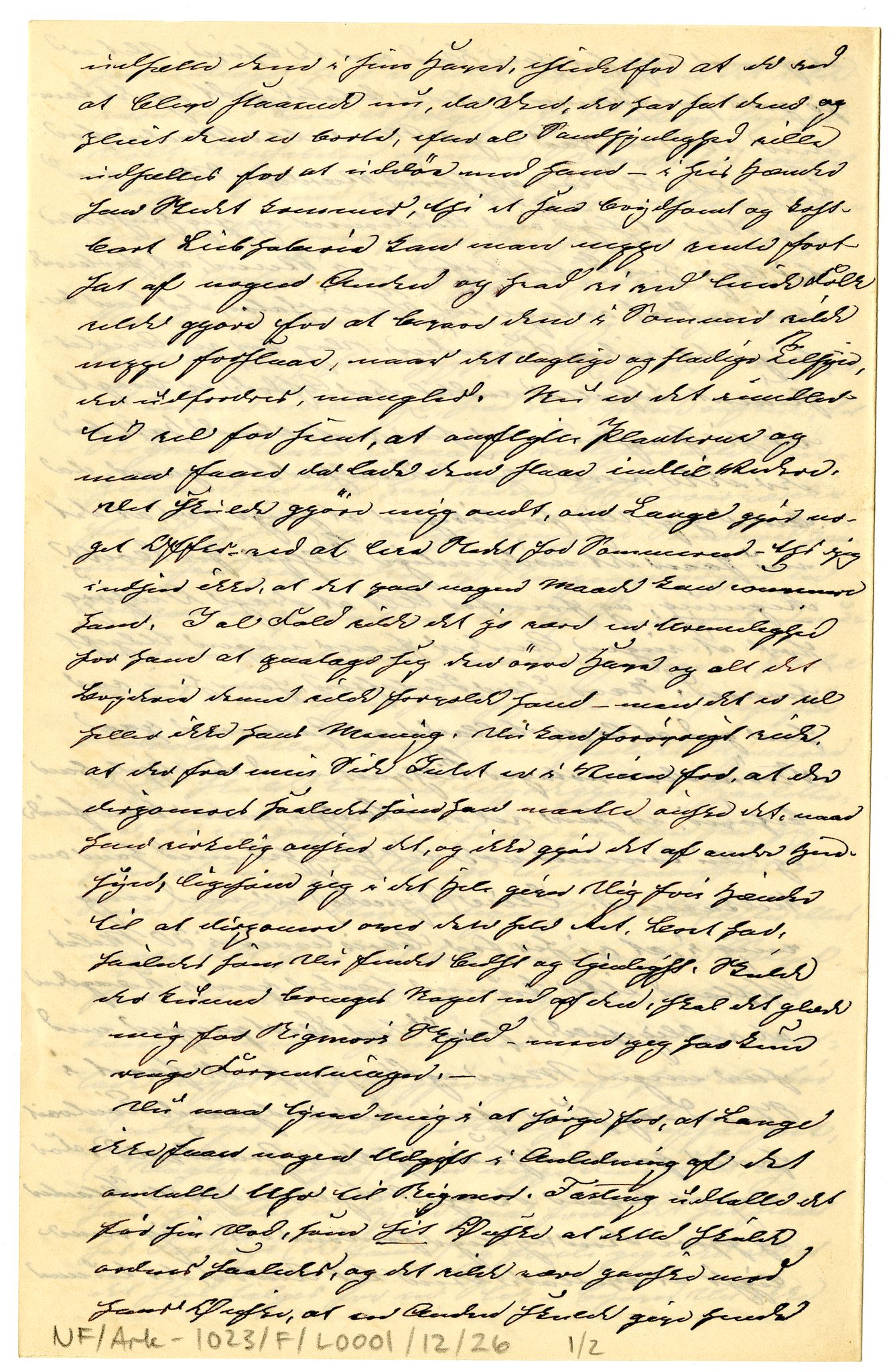Diderik Maria Aalls brevsamling, NF/Ark-1023/F/L0001: D.M. Aalls brevsamling. A - B, 1738-1889, p. 140