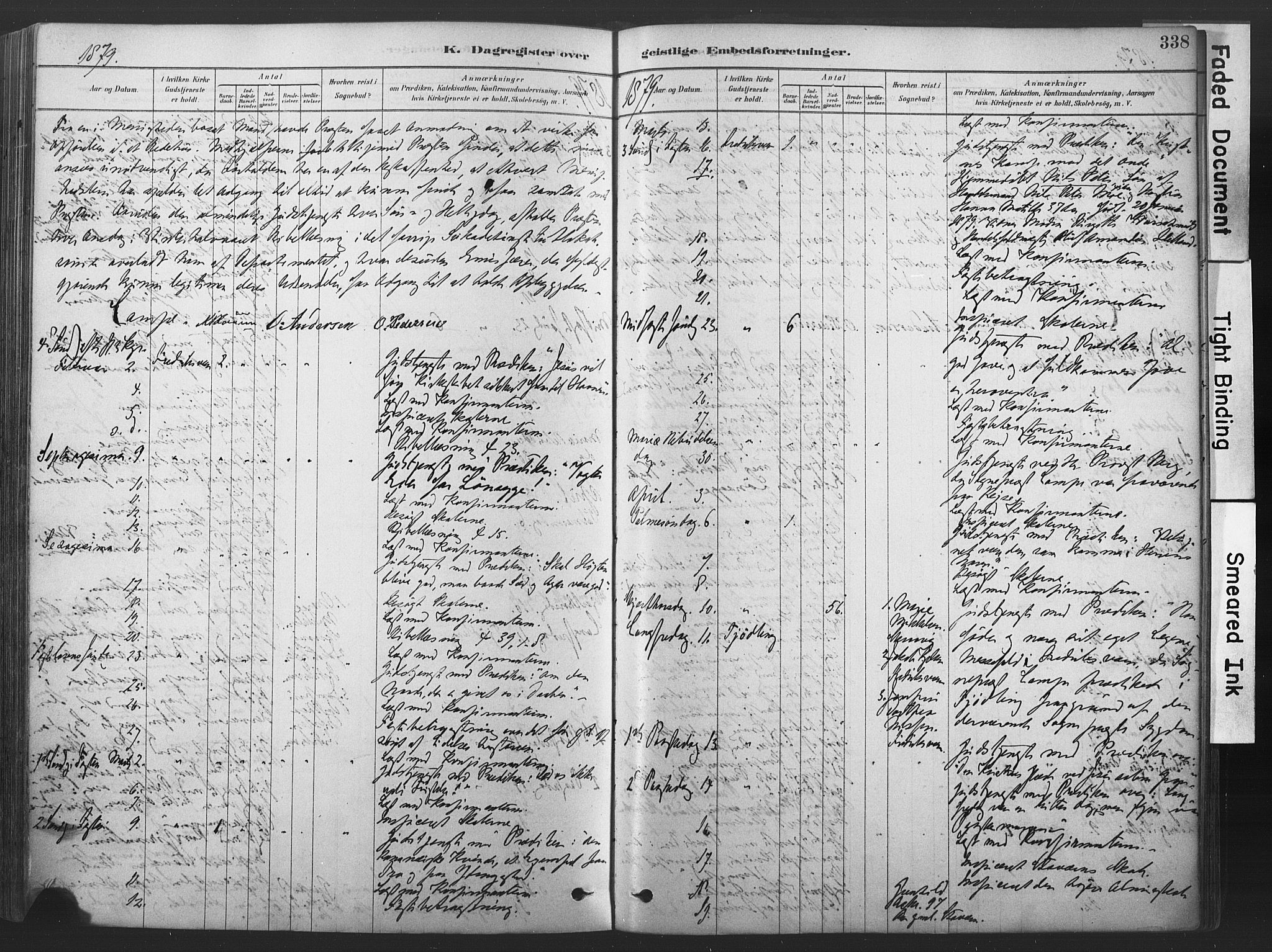 Stavern kirkebøker, AV/SAKO-A-318/F/Fa/L0008: Parish register (official) no. 8, 1878-1905, p. 338