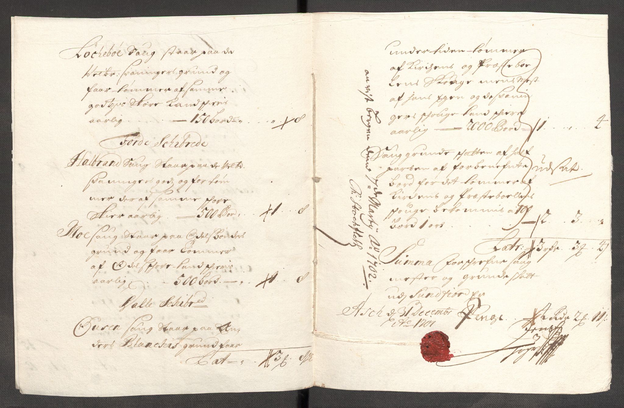 Rentekammeret inntil 1814, Reviderte regnskaper, Fogderegnskap, RA/EA-4092/R53/L3425: Fogderegnskap Sunn- og Nordfjord, 1700-1701, p. 313