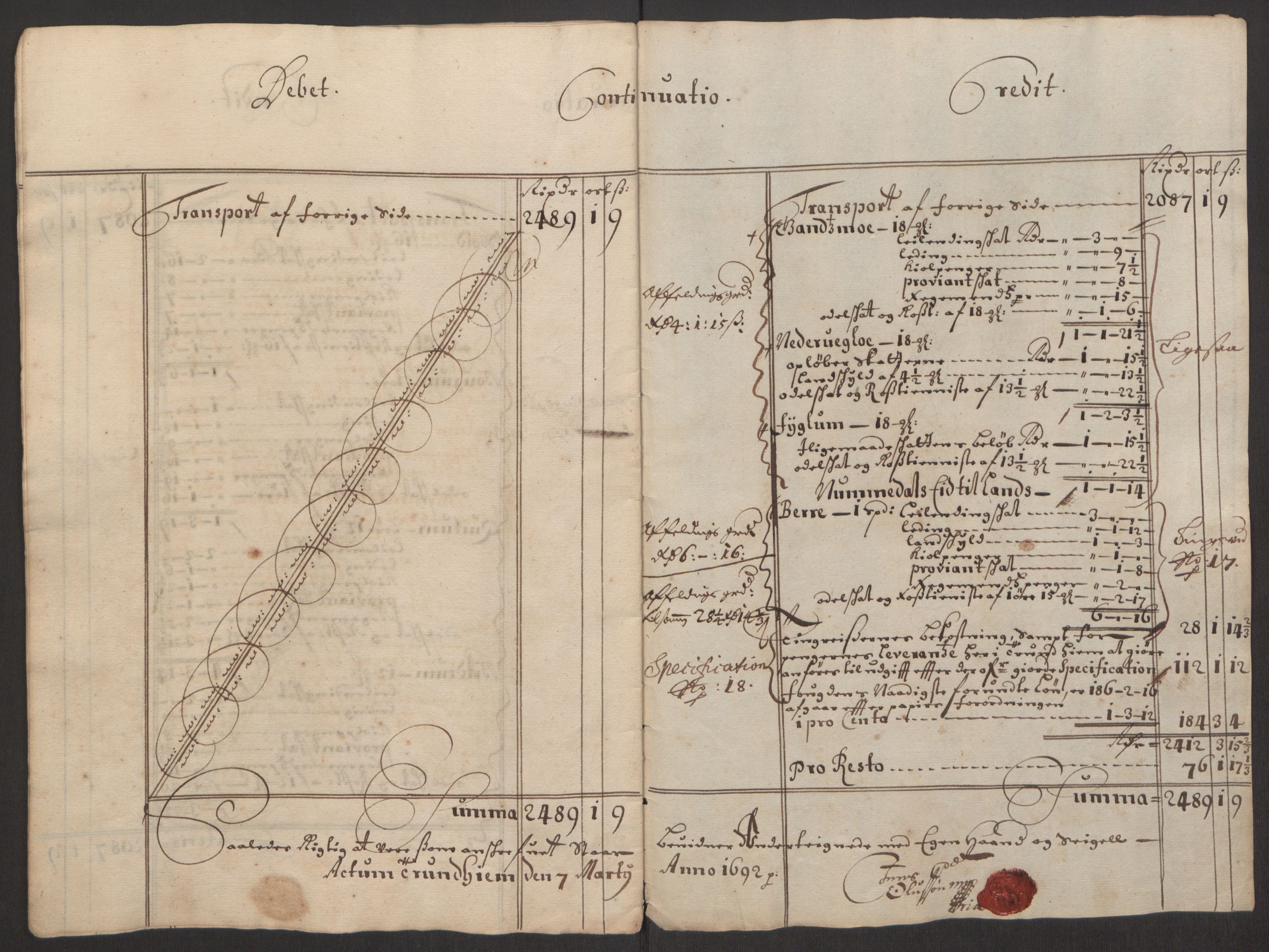 Rentekammeret inntil 1814, Reviderte regnskaper, Fogderegnskap, RA/EA-4092/R64/L4423: Fogderegnskap Namdal, 1690-1691, p. 139