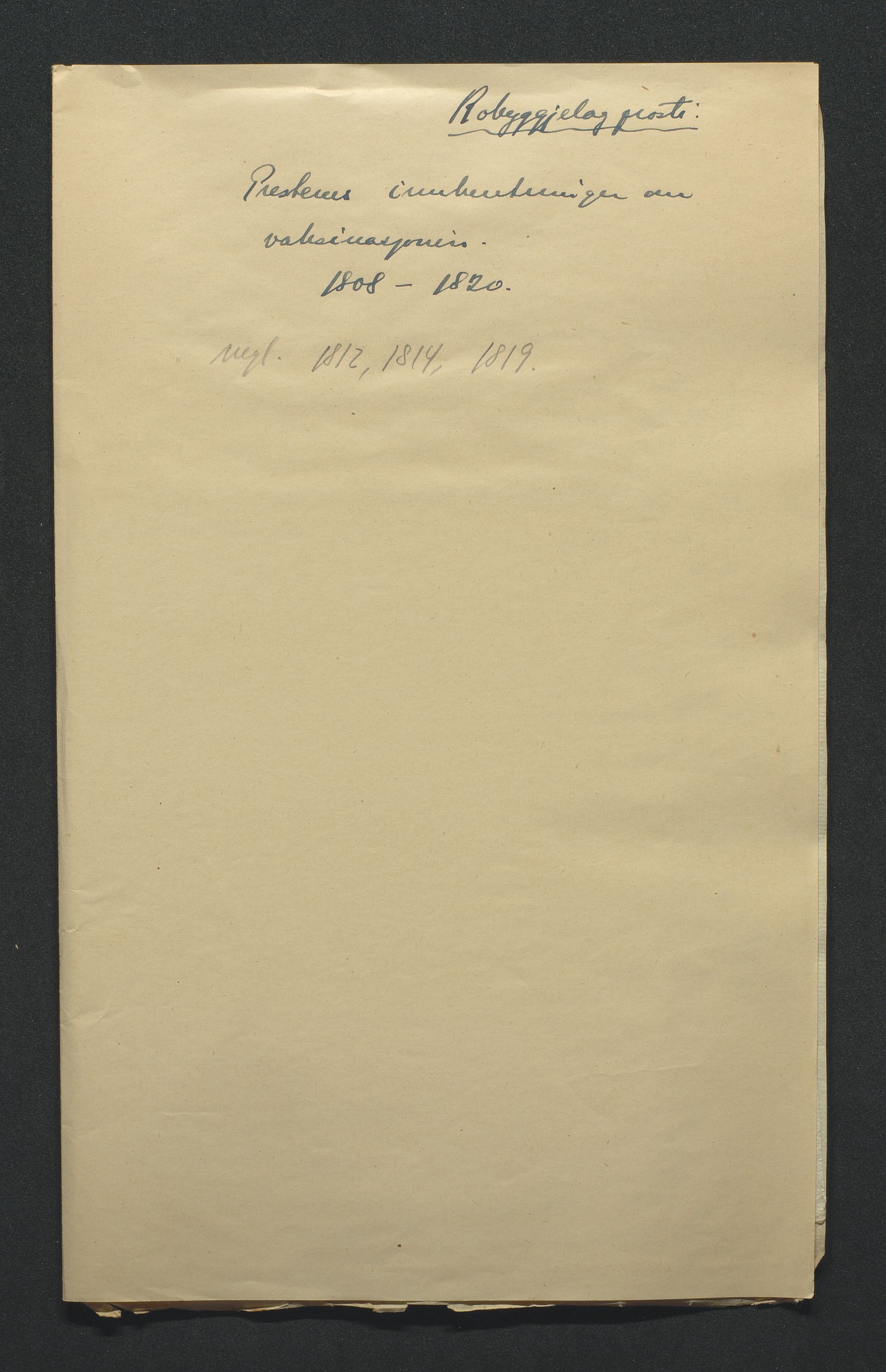 Biskopen i Kristiansand, AV/SAK-1113-0001/G/Gc/L0007: C 79 - Presteinnberetninger, 1801-1822, p. 246