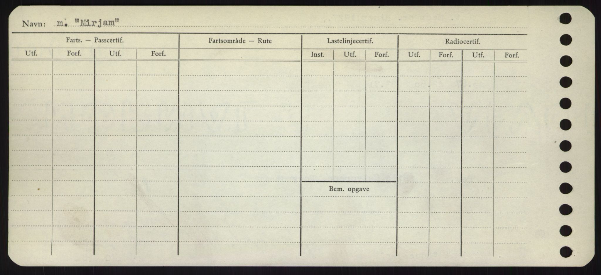 Sjøfartsdirektoratet med forløpere, Skipsmålingen, RA/S-1627/H/Hd/L0028: Fartøy, O, p. 122