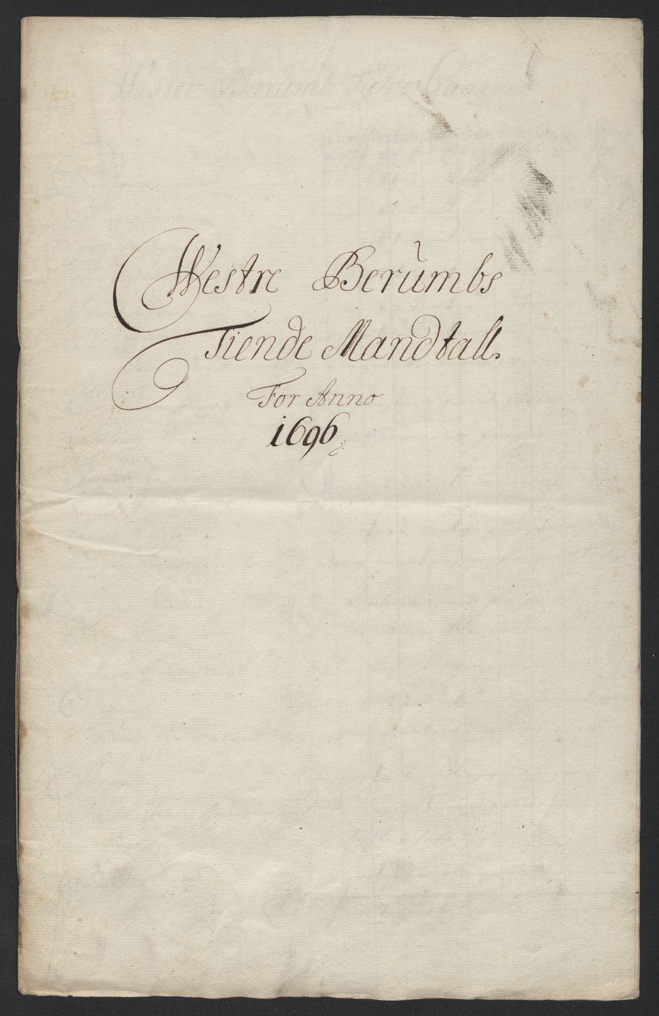 Rentekammeret inntil 1814, Reviderte regnskaper, Fogderegnskap, RA/EA-4092/R10/L0440: Fogderegnskap Aker og Follo, 1696-1697, p. 119