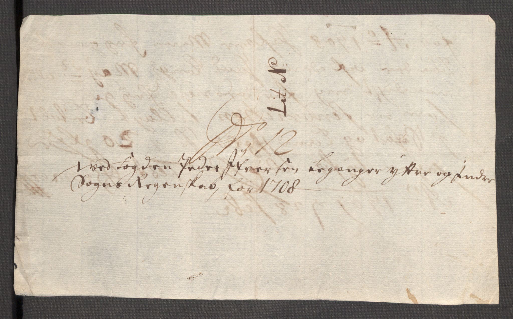 Rentekammeret inntil 1814, Reviderte regnskaper, Fogderegnskap, AV/RA-EA-4092/R52/L3315: Fogderegnskap Sogn, 1708, p. 174