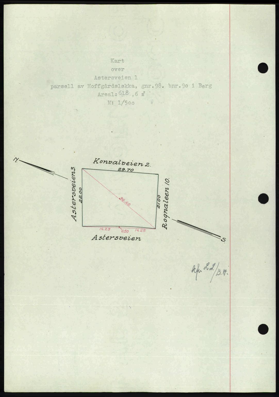 Idd og Marker sorenskriveri, AV/SAO-A-10283/G/Gb/Gbb/L0013: Mortgage book no. A13, 1949-1950, Diary no: : 1861/1949