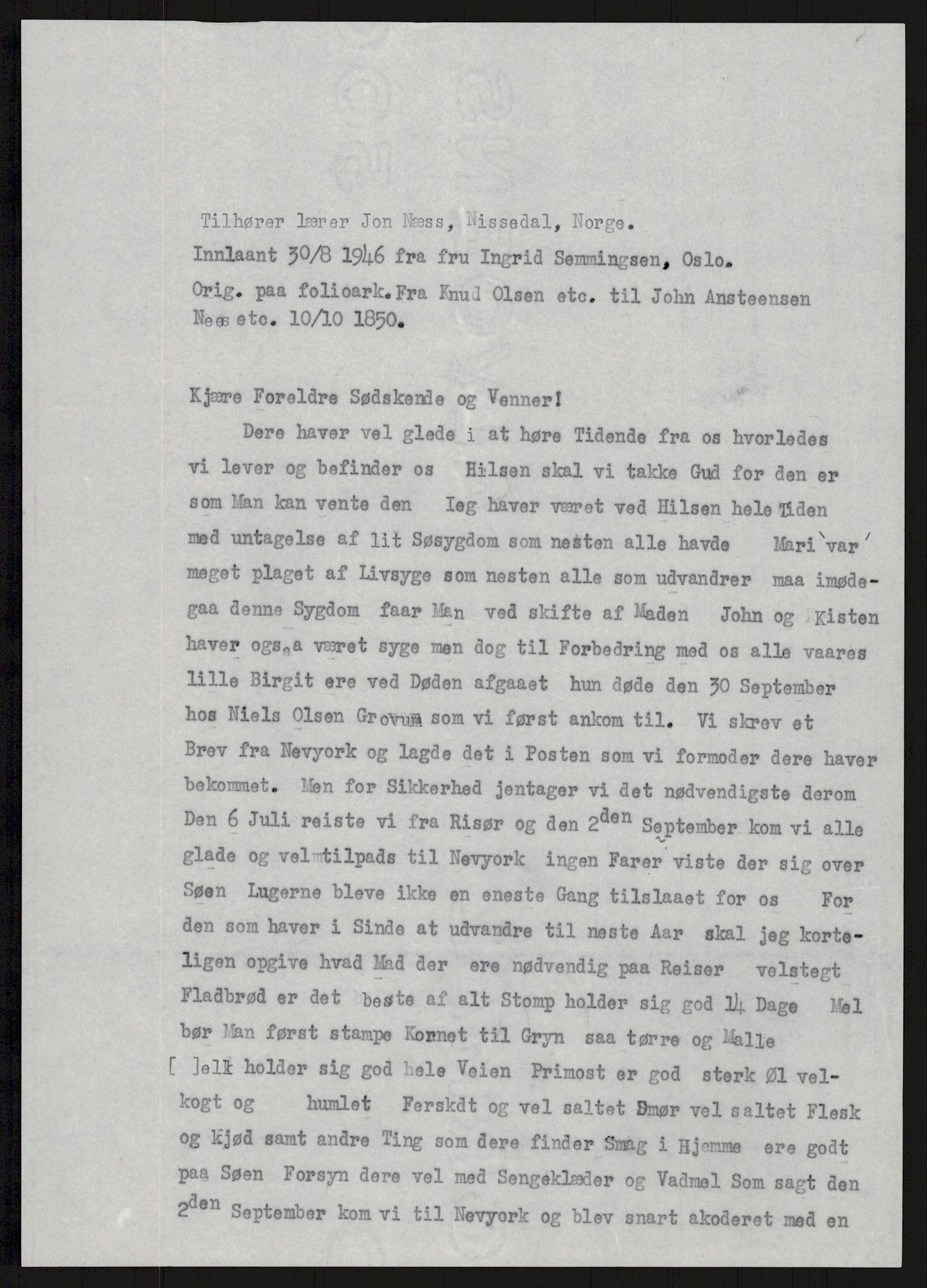 Samlinger til kildeutgivelse, Amerikabrevene, AV/RA-EA-4057/F/L0024: Innlån fra Telemark: Gunleiksrud - Willard, 1838-1914, p. 584