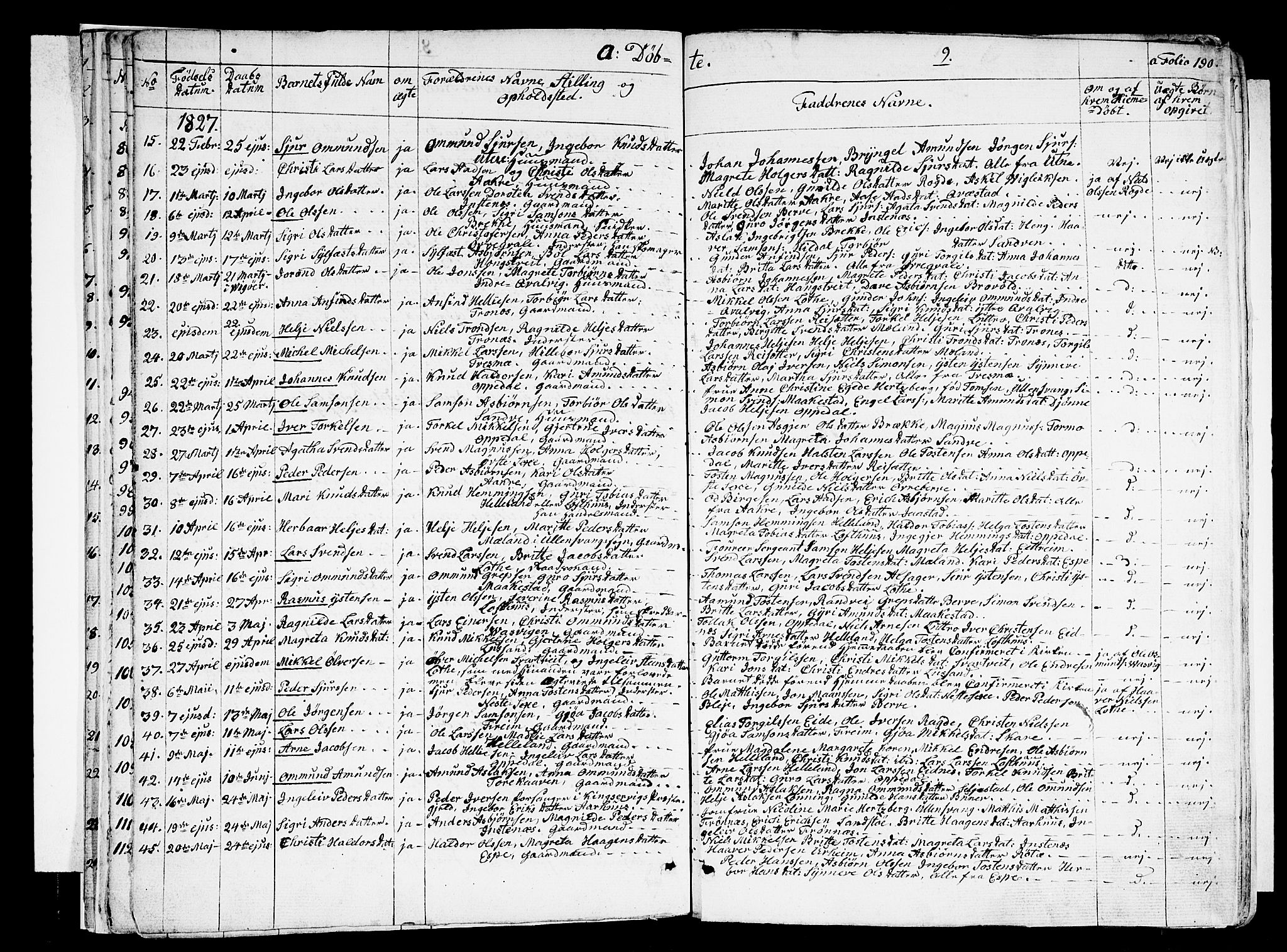 Ullensvang sokneprestembete, SAB/A-78701/H/Haa: Parish register (official) no. A 10, 1825-1853, p. 9