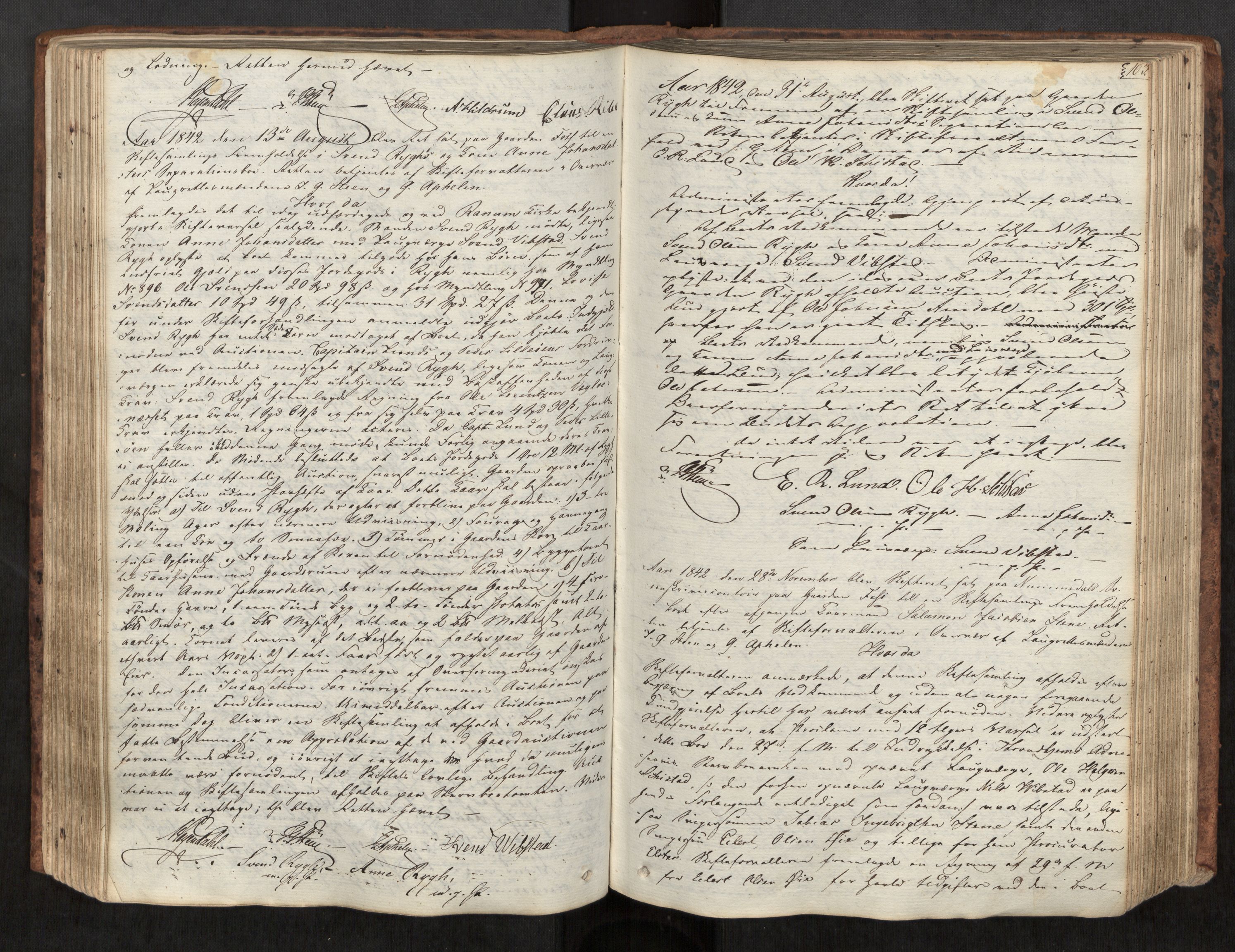 Namdal sorenskriveri, AV/SAT-A-4133/1/3/3B/L0002: Skiftebehandlingsprotokoll, 1837-1858, p. 103