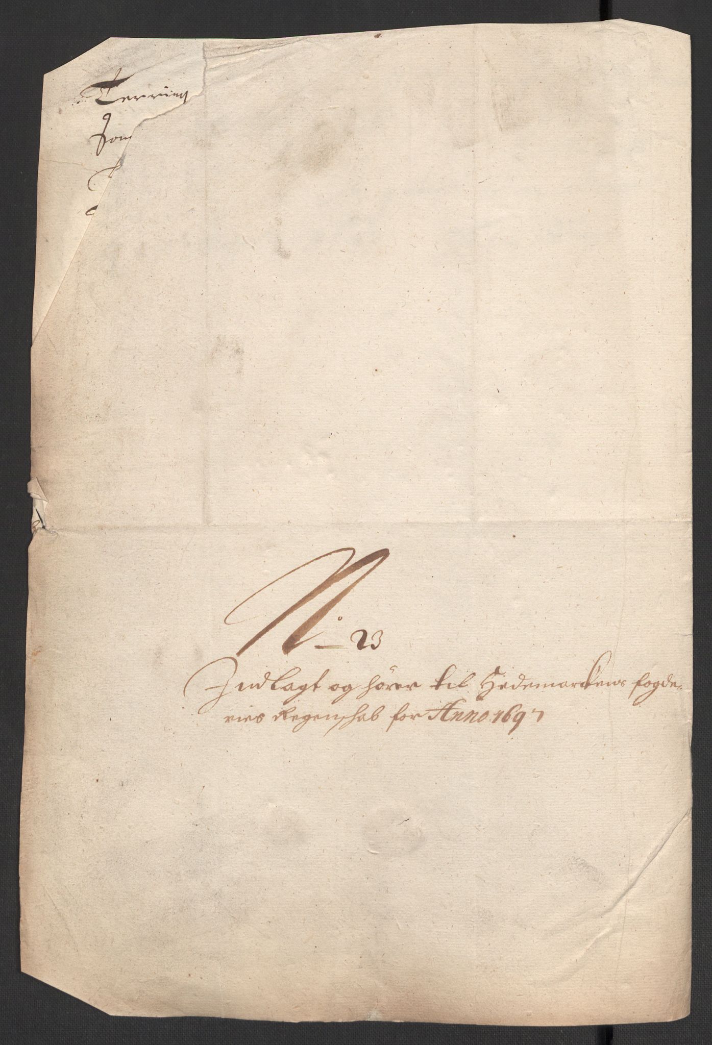 Rentekammeret inntil 1814, Reviderte regnskaper, Fogderegnskap, RA/EA-4092/R16/L1037: Fogderegnskap Hedmark, 1697-1698, p. 207