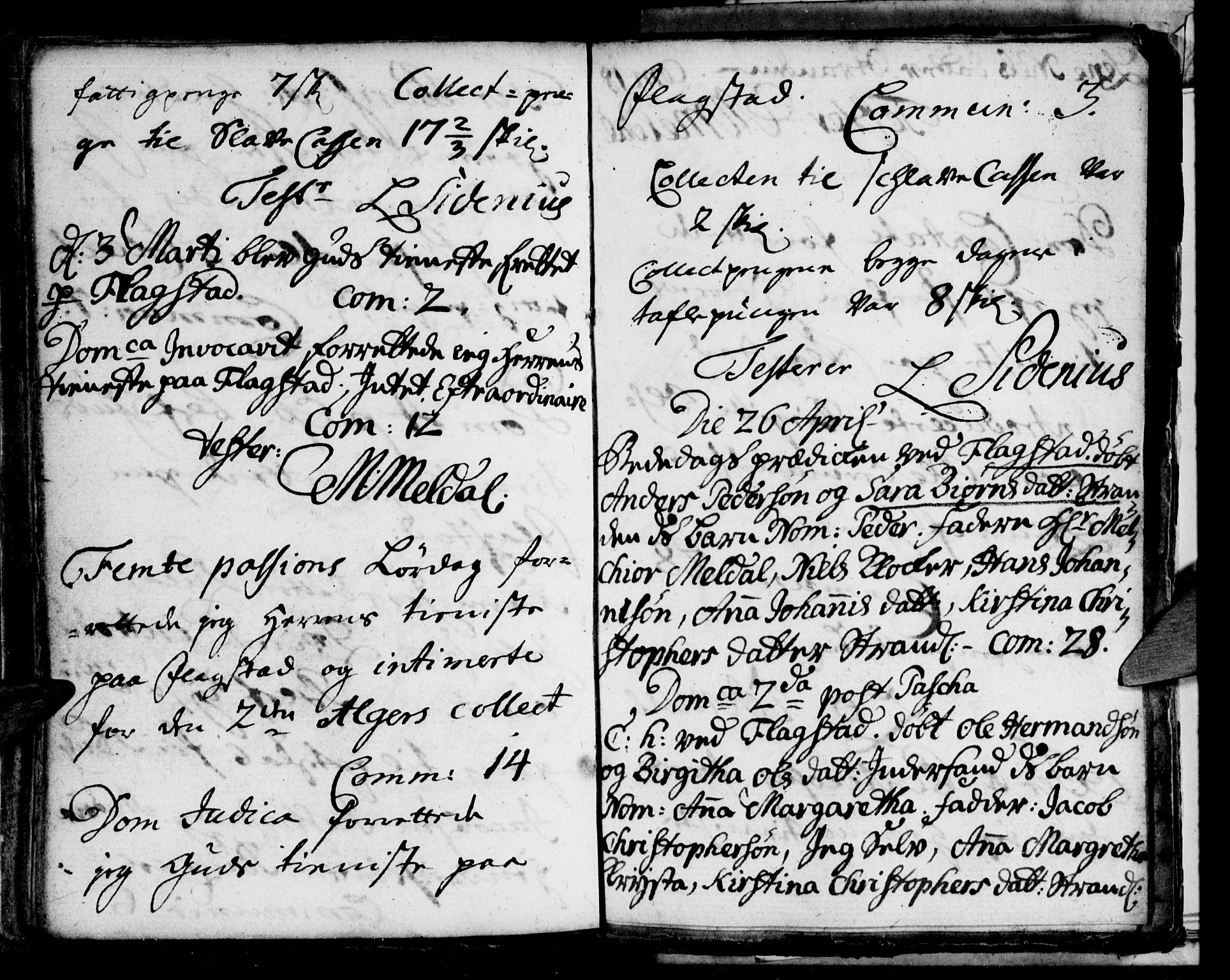 Ministerialprotokoller, klokkerbøker og fødselsregistre - Nordland, SAT/A-1459/881/L1162: Curate's parish register no. 881B01, 1704-1748