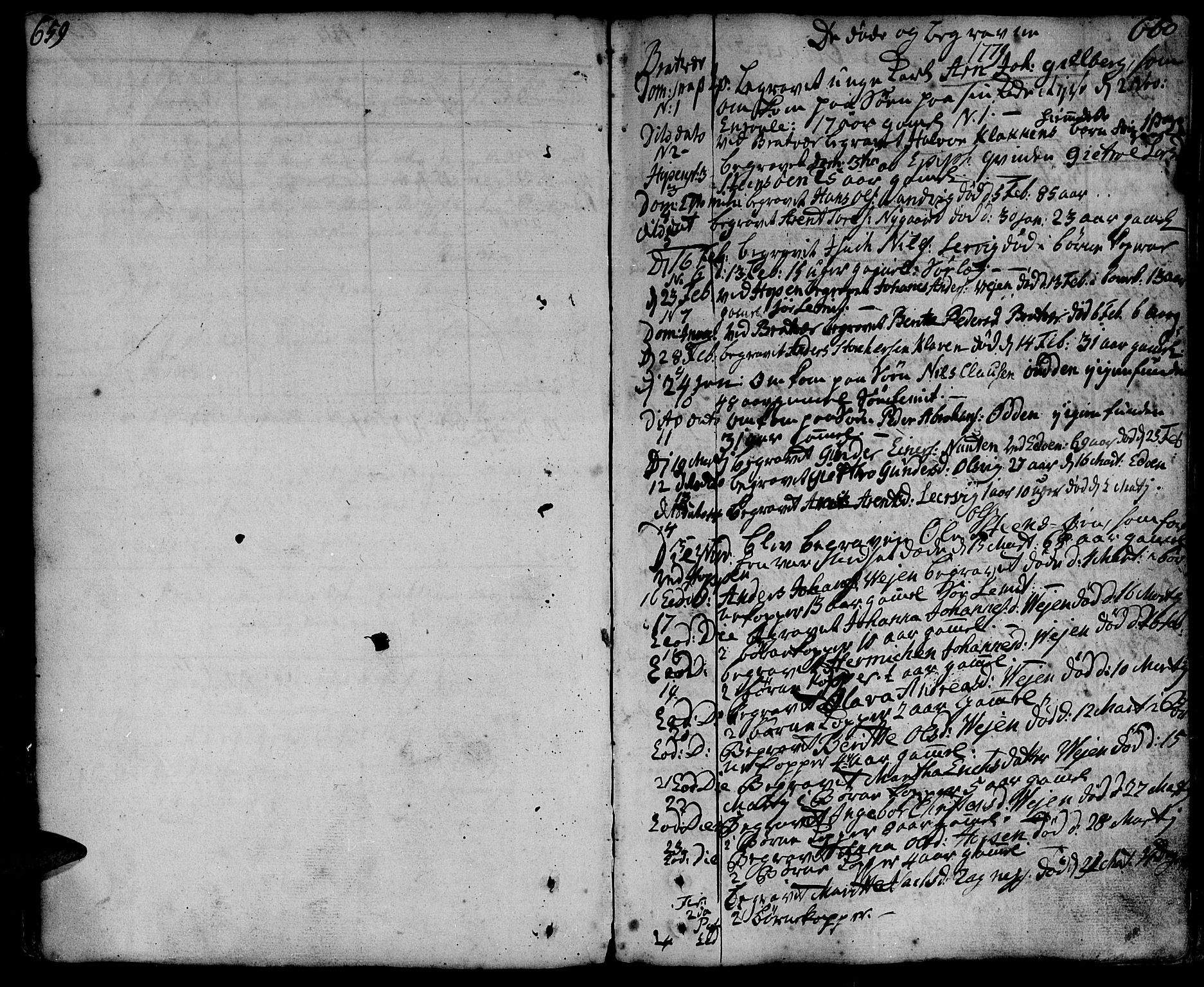 Ministerialprotokoller, klokkerbøker og fødselsregistre - Møre og Romsdal, SAT/A-1454/581/L0932: Parish register (official) no. 581A02, 1767-1823, p. 659-660