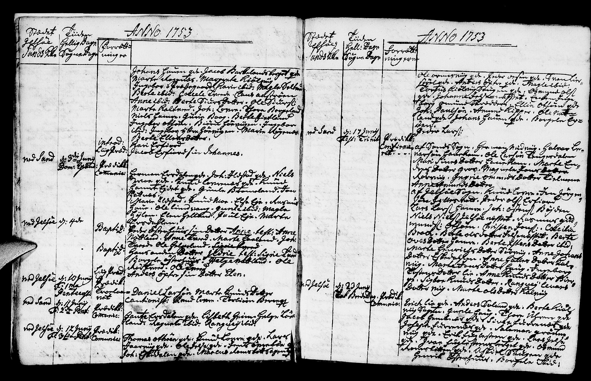 Jelsa sokneprestkontor, AV/SAST-A-101842/01/IV: Parish register (official) no. A 2, 1753-1767