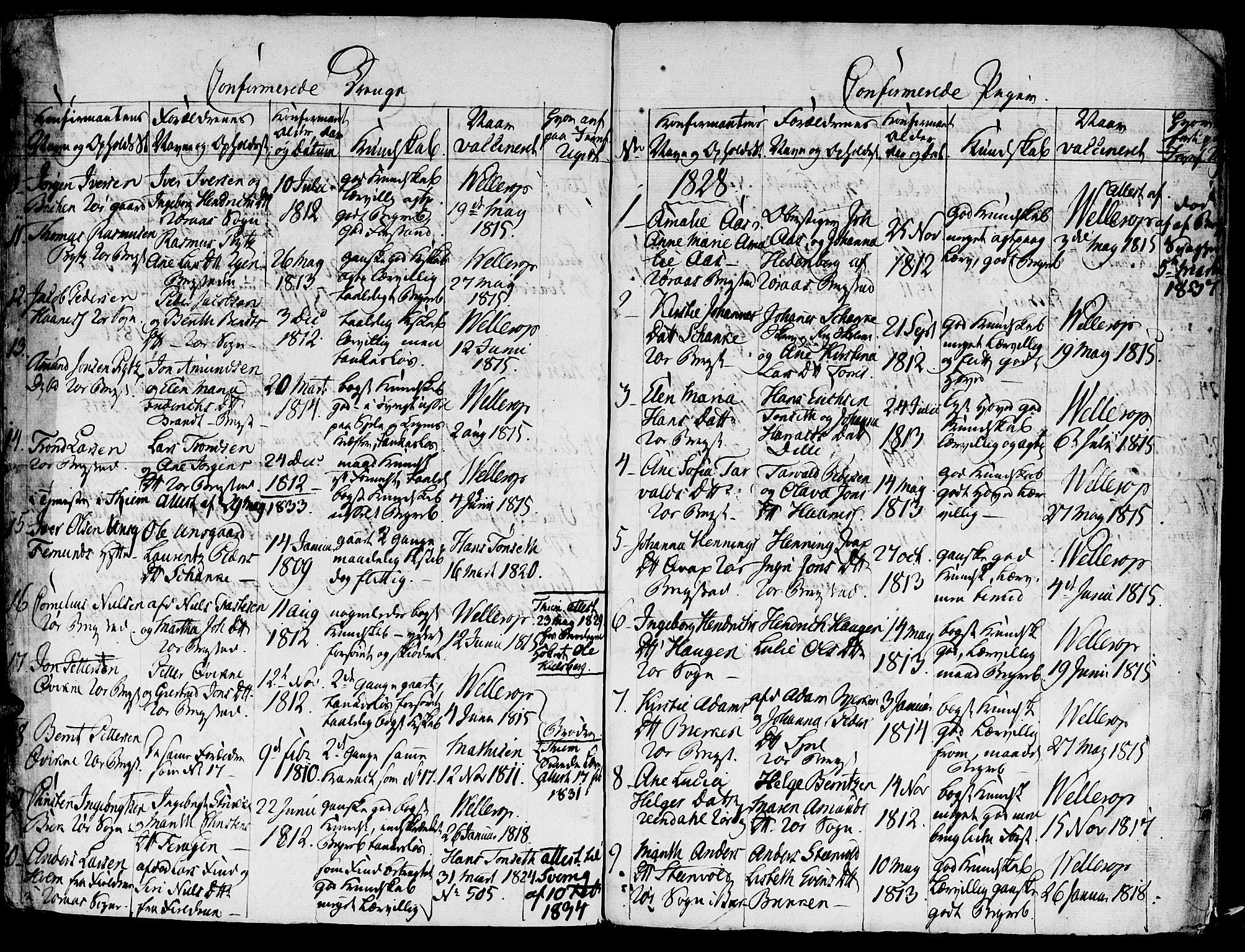 Ministerialprotokoller, klokkerbøker og fødselsregistre - Sør-Trøndelag, SAT/A-1456/681/L0929: Parish register (official) no. 681A07, 1817-1828, p. 285e