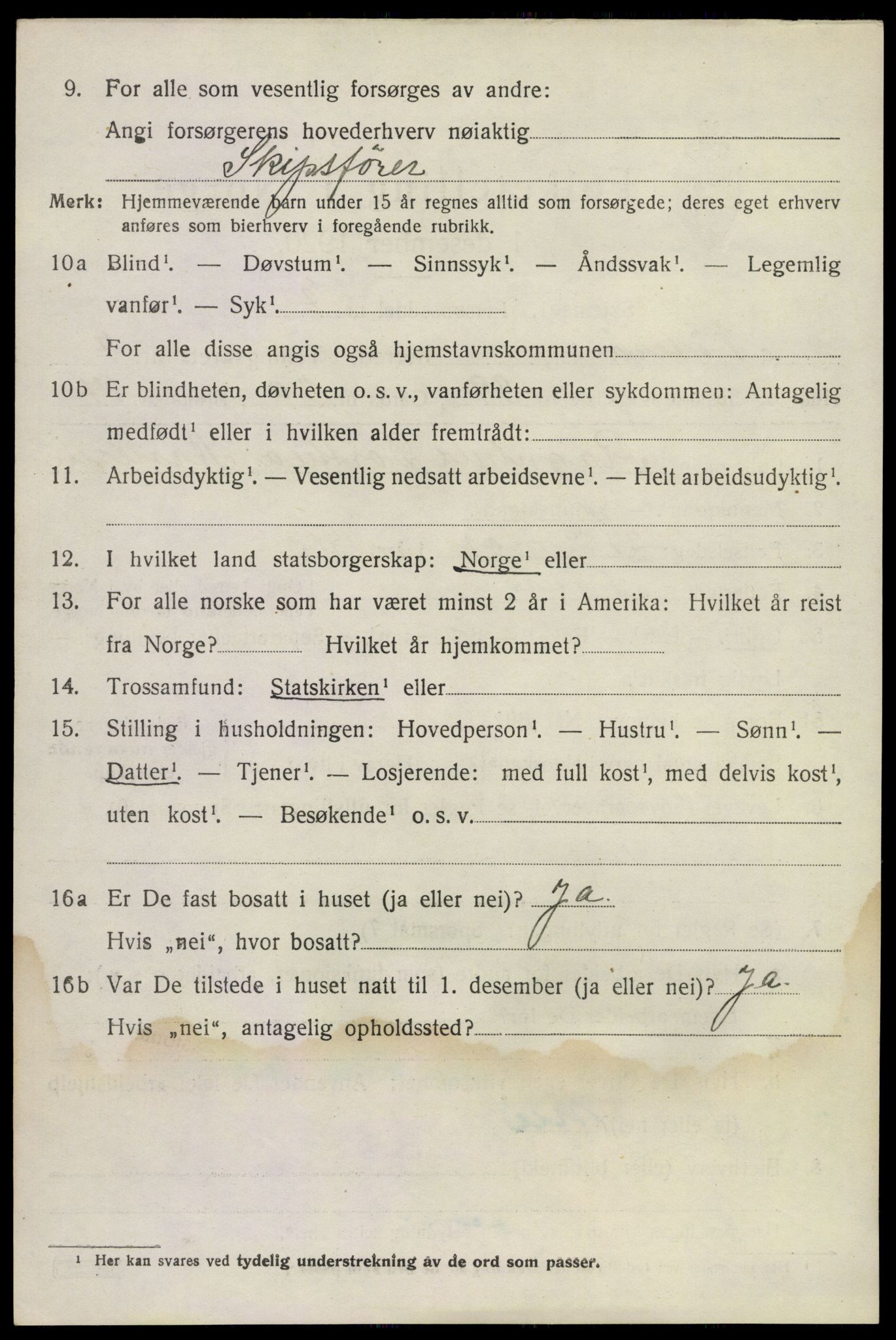 SAKO, 1920 census for Nøtterøy, 1920, p. 10398