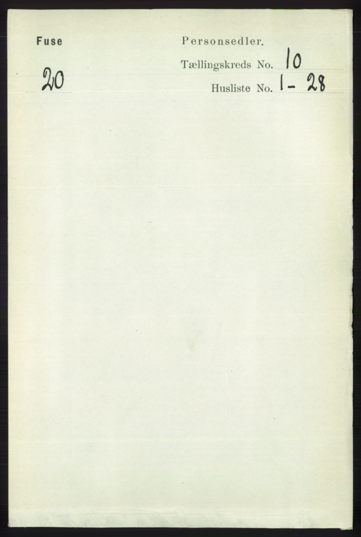 RA, 1891 census for 1241 Fusa, 1891, p. 1915