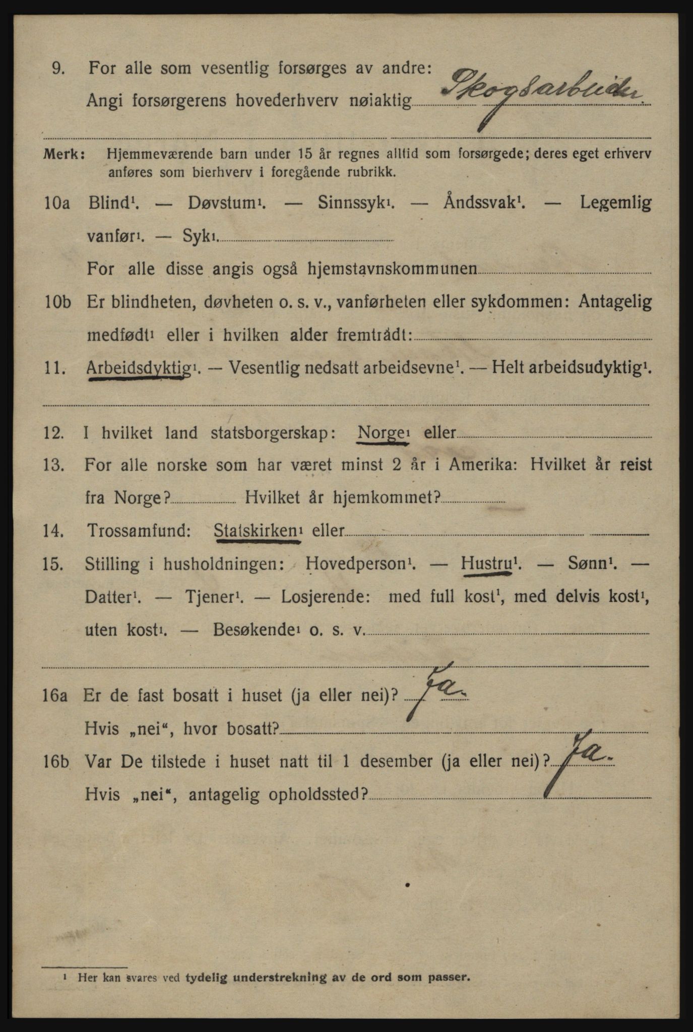 SAO, 1920 census for Aremark, 1920, p. 3412