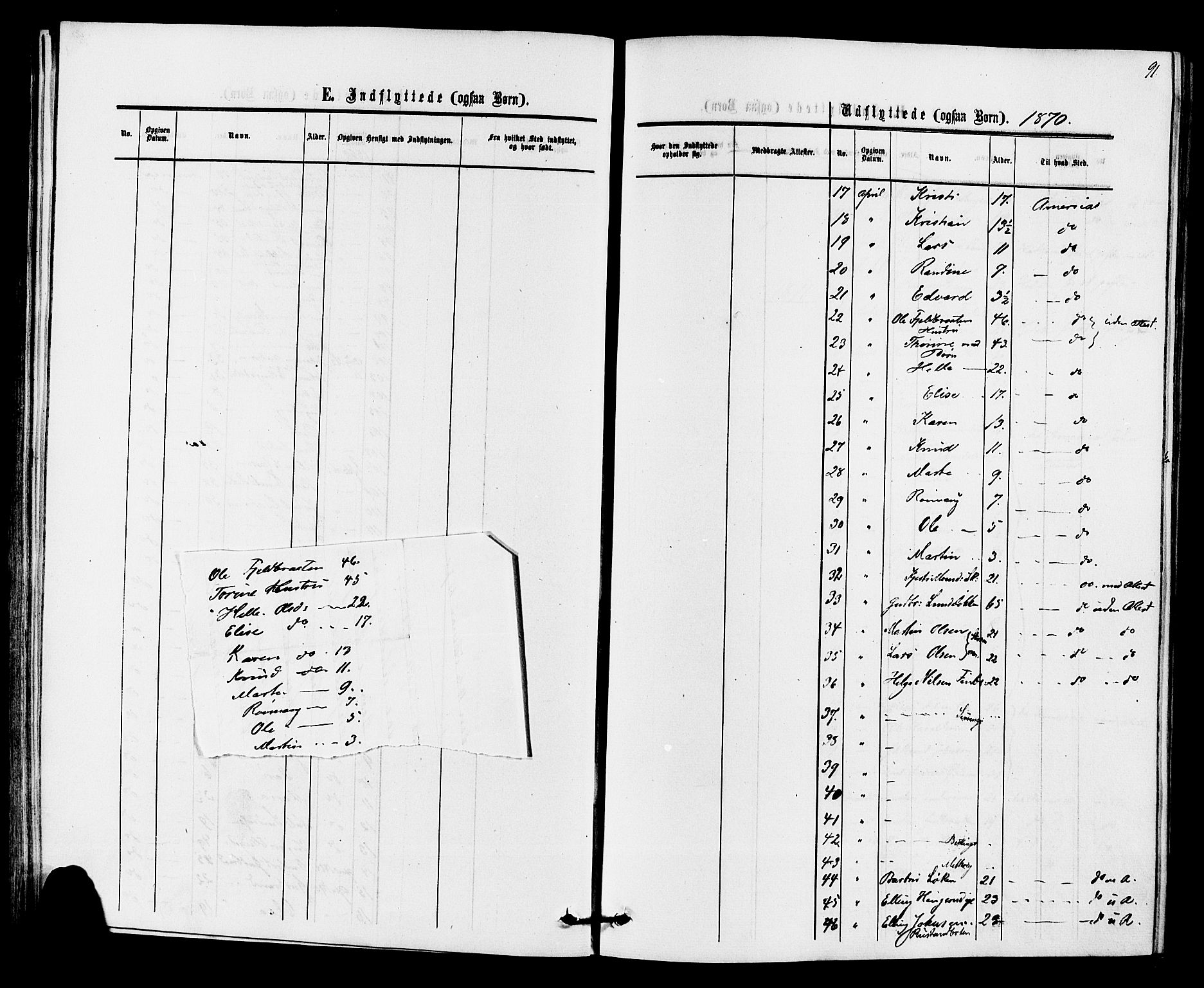 Ådal kirkebøker, AV/SAKO-A-248/F/Fa/L0002: Parish register (official) no. I 2, 1857-1883, p. 91