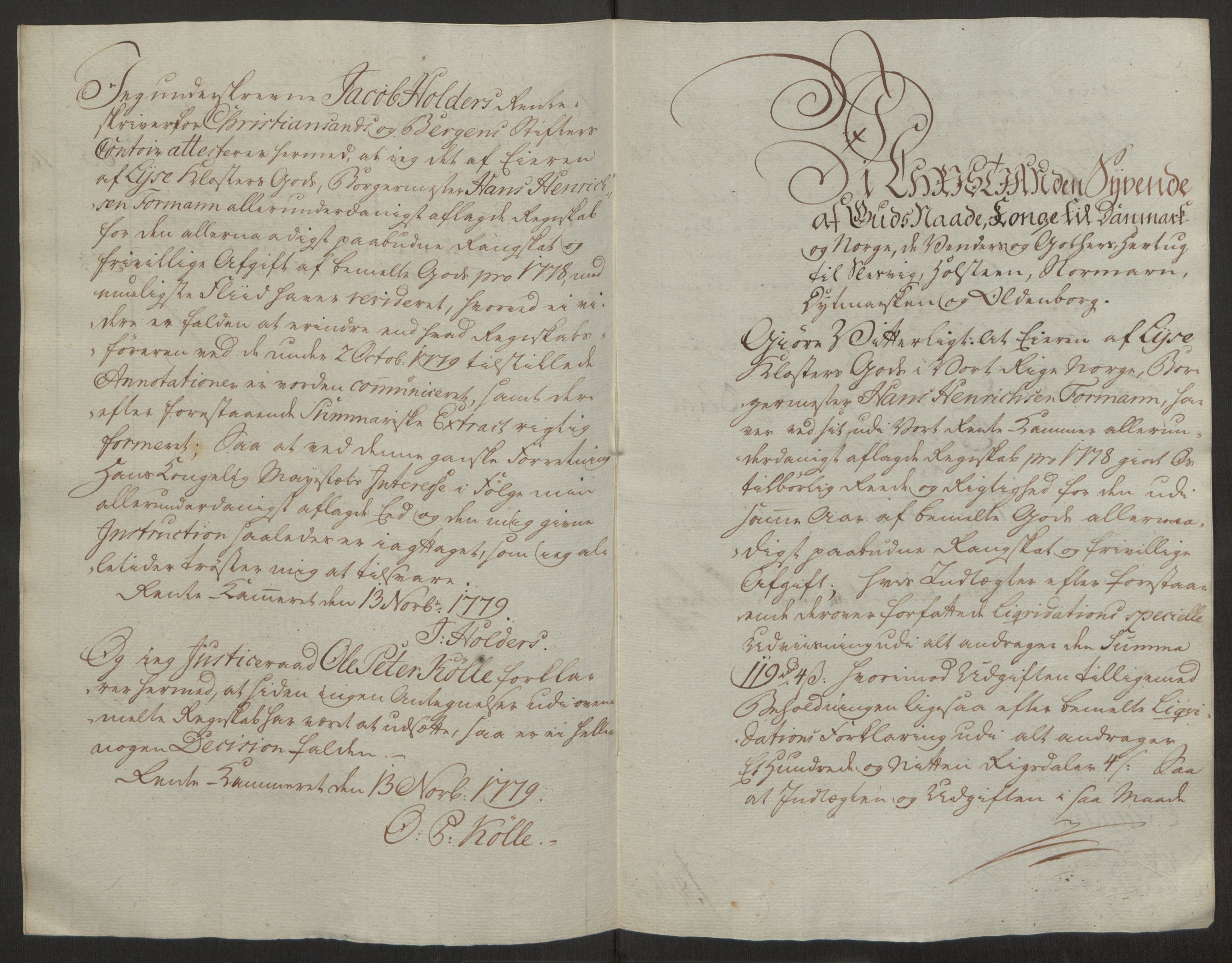 Rentekammeret inntil 1814, Reviderte regnskaper, Fogderegnskap, AV/RA-EA-4092/R50/L3180: Ekstraskatten Lyse kloster, 1762-1783, p. 409