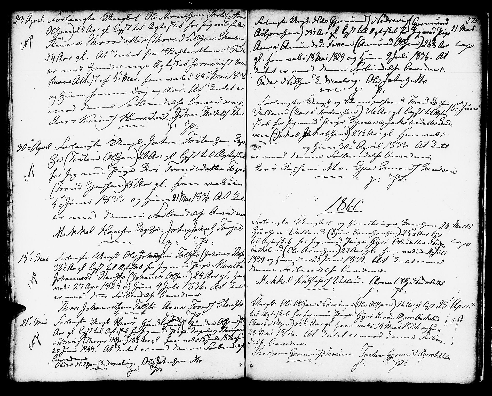 Kvam sokneprestembete, AV/SAB-A-76201/H/Haa: Parish register (official) no. A 5, 1796-1832, p. 275