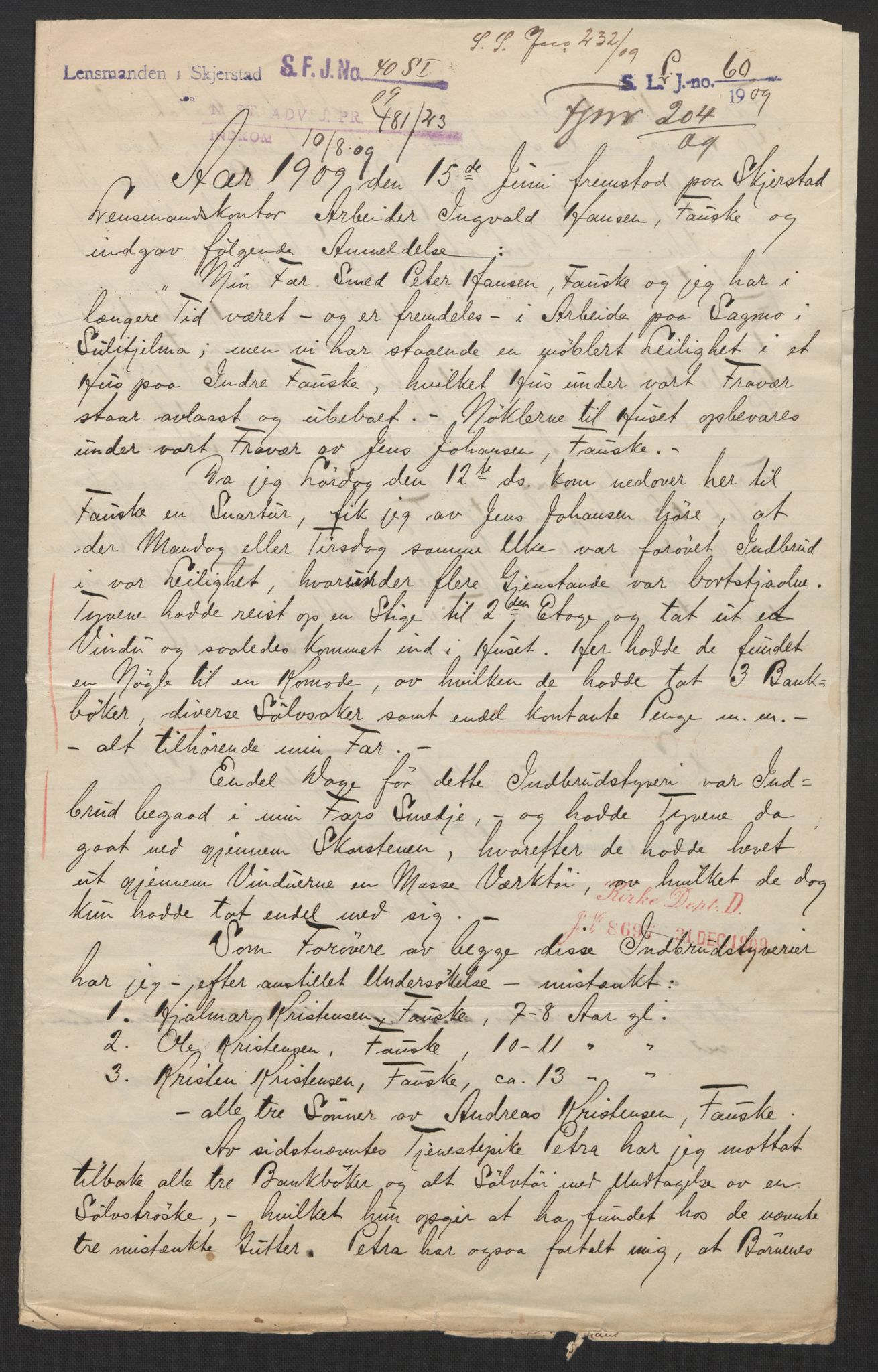 Falstad skolehjem, AV/RA-S-1676/E/Eb/L0009: Elevmapper løpenr. 189-209, 1909-1916, p. 330
