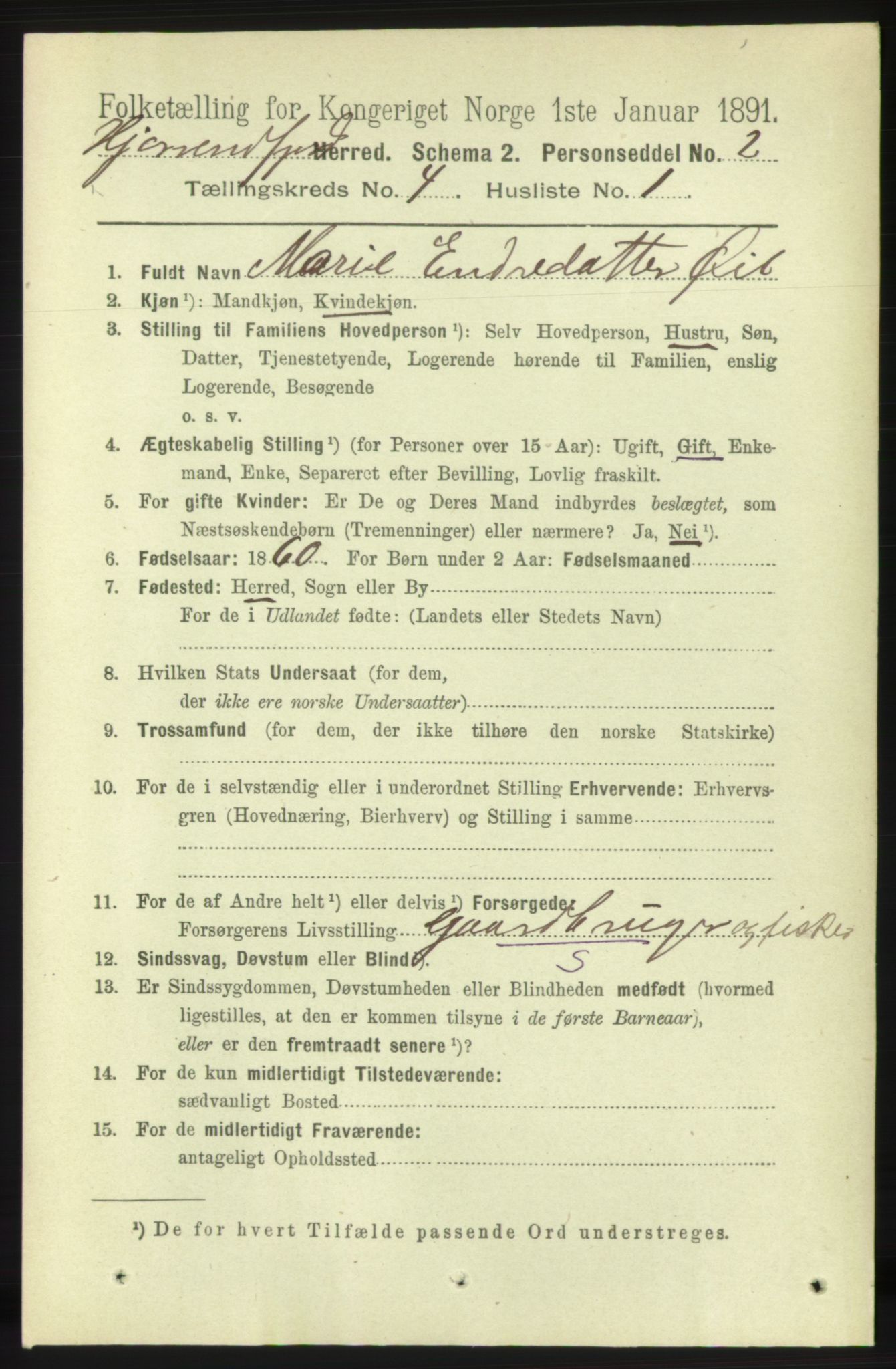 RA, 1891 census for 1522 Hjørundfjord, 1891, p. 668