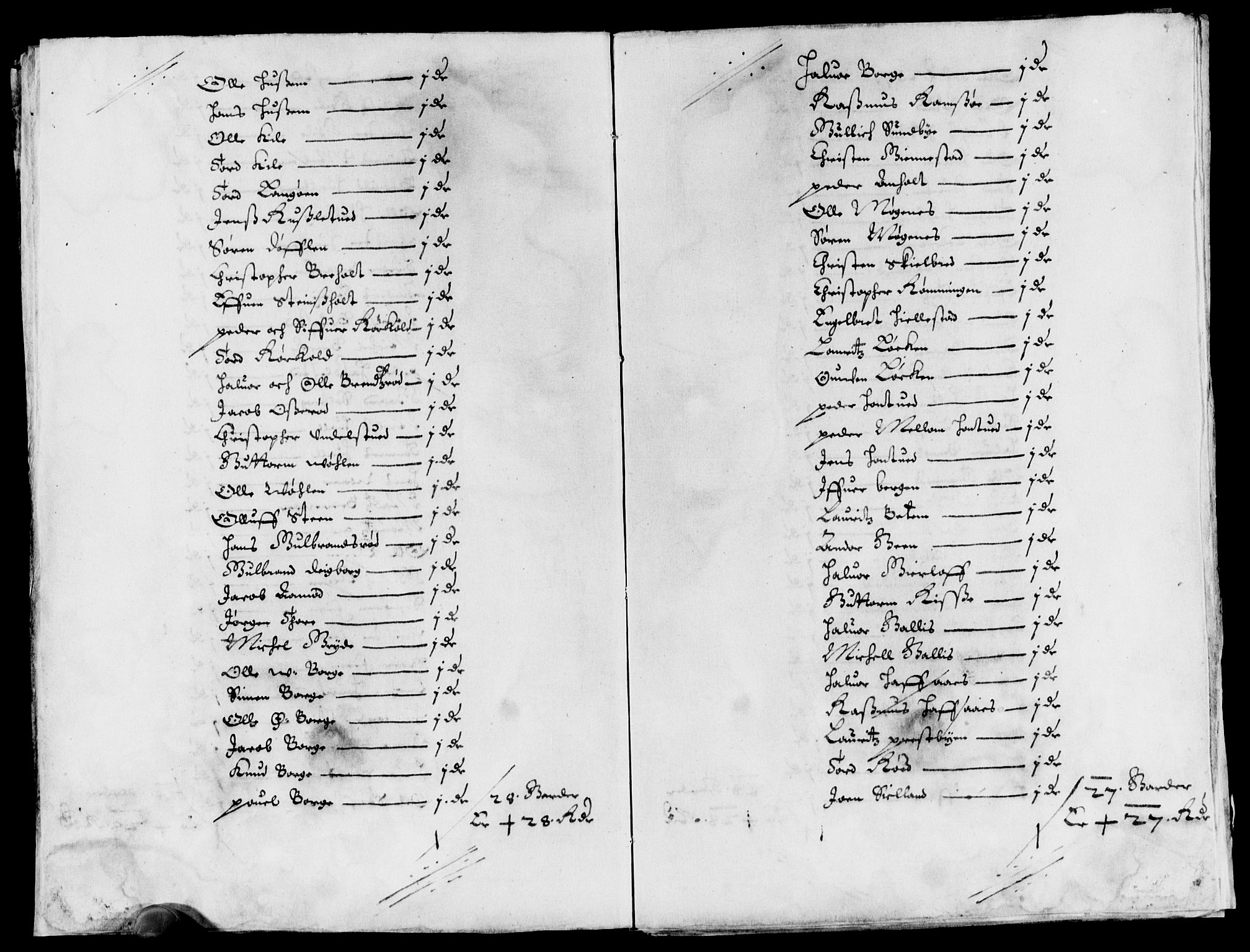 Rentekammeret inntil 1814, Reviderte regnskaper, Lensregnskaper, AV/RA-EA-5023/R/Rb/Rbo/L0027: Tønsberg len, 1645-1647