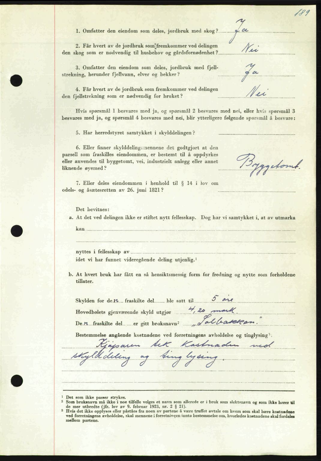 Nordmøre sorenskriveri, AV/SAT-A-4132/1/2/2Ca: Mortgage book no. A116, 1950-1950, Diary no: : 2800/1950