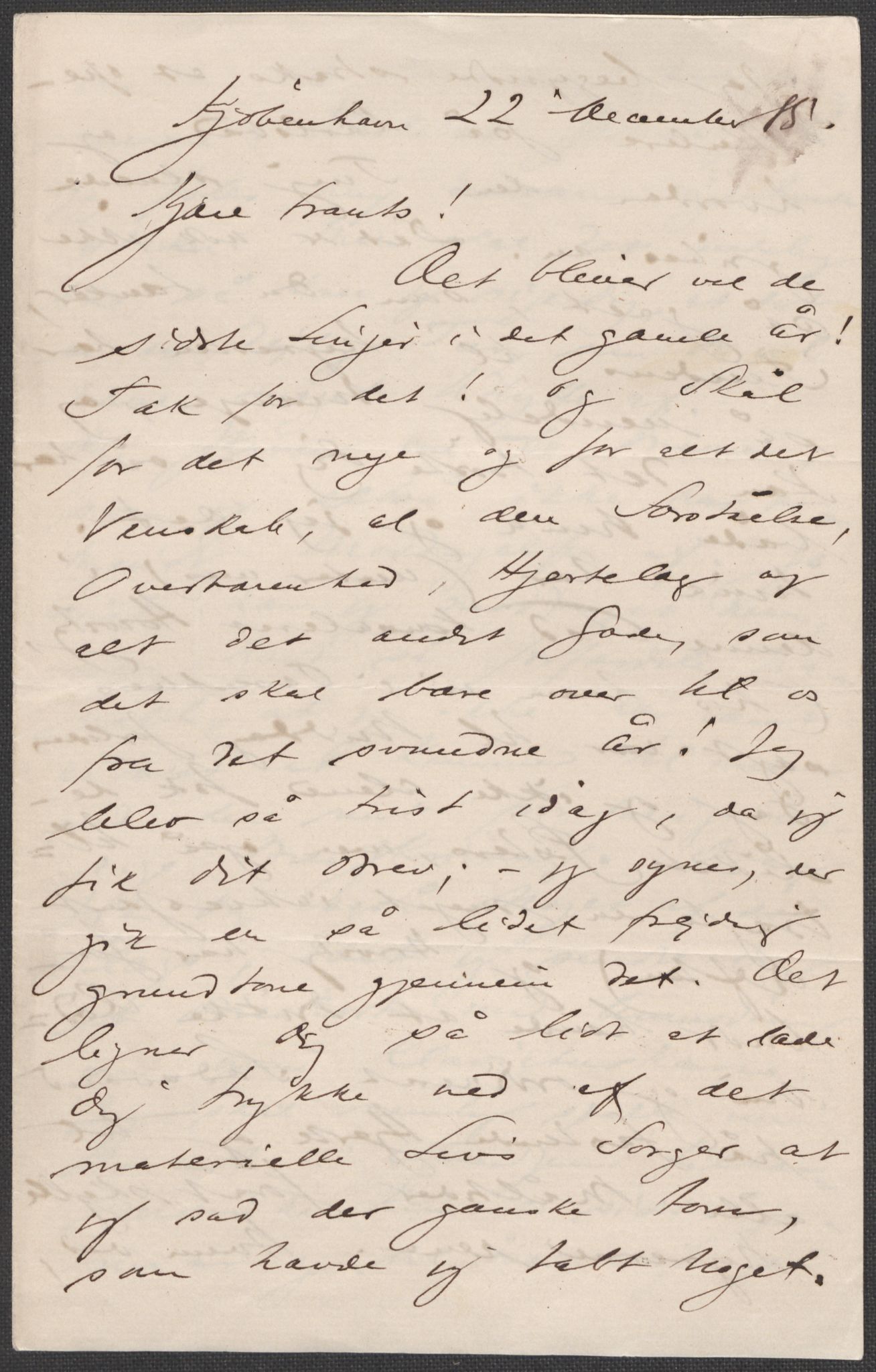 Beyer, Frants, AV/RA-PA-0132/F/L0001: Brev fra Edvard Grieg til Frantz Beyer og "En del optegnelser som kan tjene til kommentar til brevene" av Marie Beyer, 1872-1907, p. 156