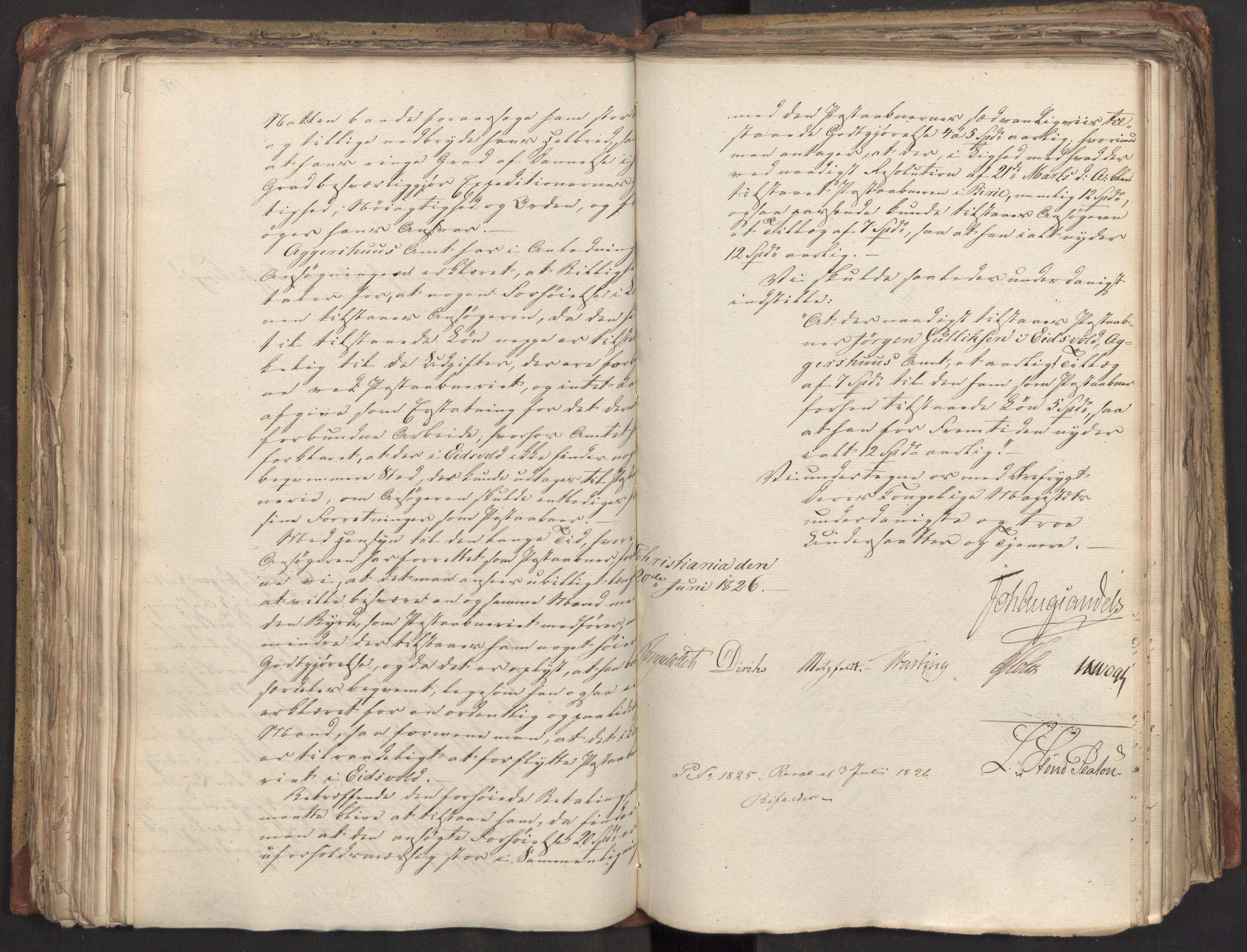 Statsrådsavdelingen i Stockholm, AV/RA-S-1003/D/Da/L0047: Regjeringsinnstillinger nr. 3501-3659, 1826, p. 215