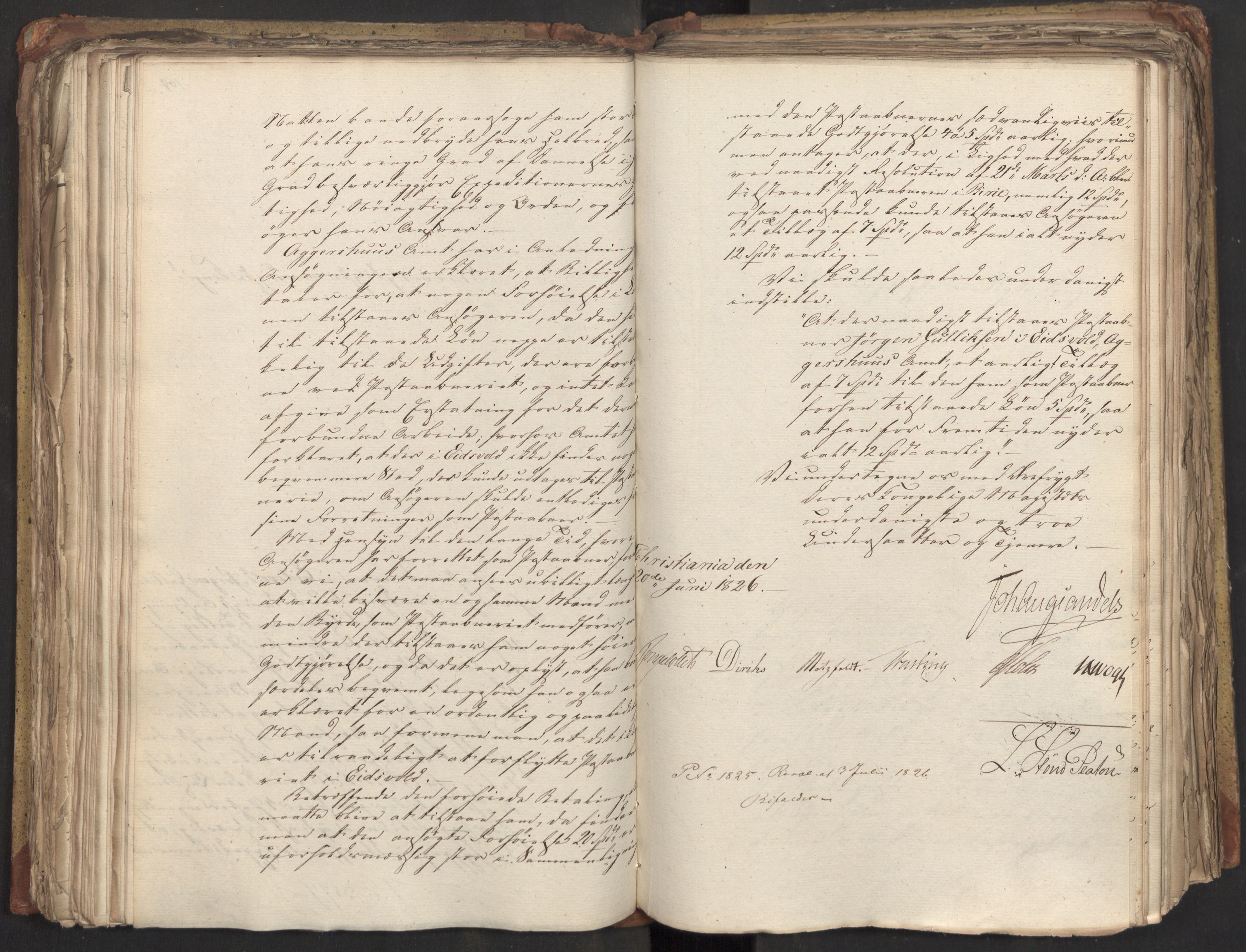 Statsrådsavdelingen i Stockholm, RA/S-1003/D/Da/L0047: Regjeringsinnstillinger nr. 3501-3659, 1826, p. 215