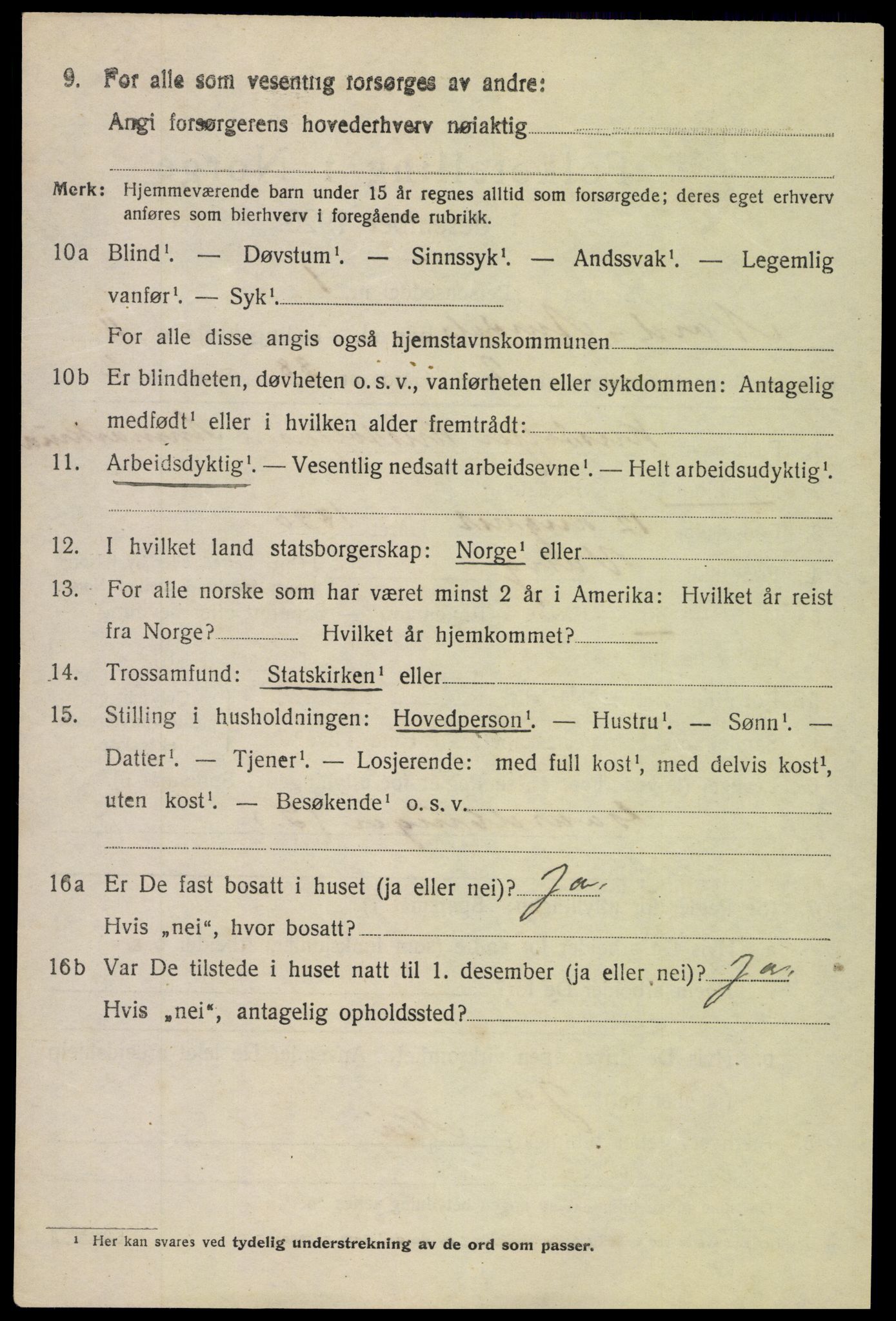 SAH, 1920 census for Nord-Aurdal, 1920, p. 8395