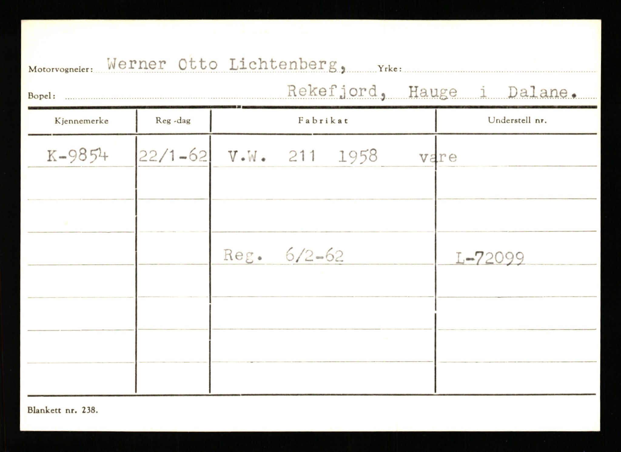 Stavanger trafikkstasjon, SAST/A-101942/0/G/L0002: Registreringsnummer: 5791 - 10405, 1930-1971, p. 2681