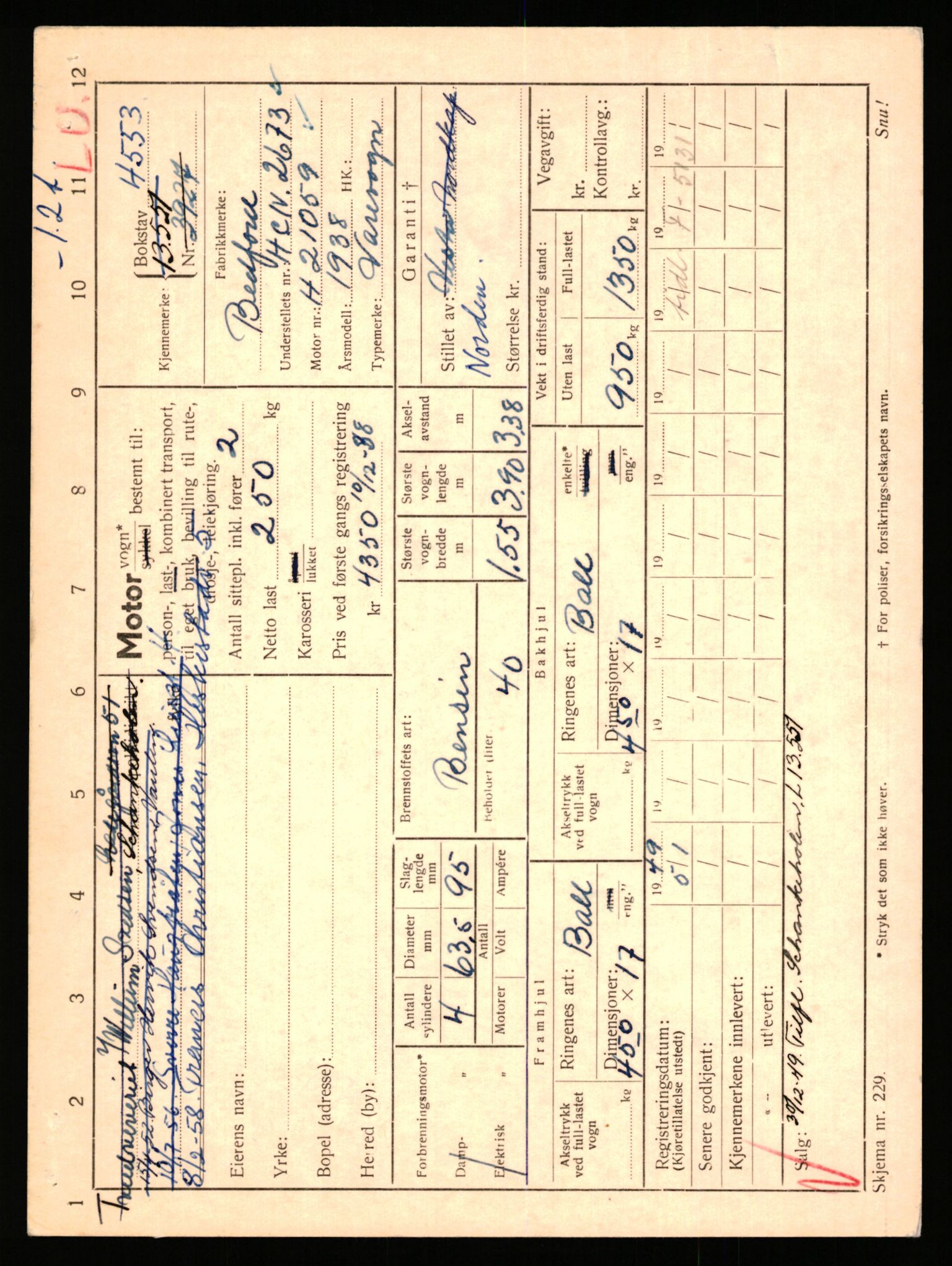 Stavanger trafikkstasjon, AV/SAST-A-101942/0/F/L0012: L-4200 - L-4699, 1930-1971, p. 1515