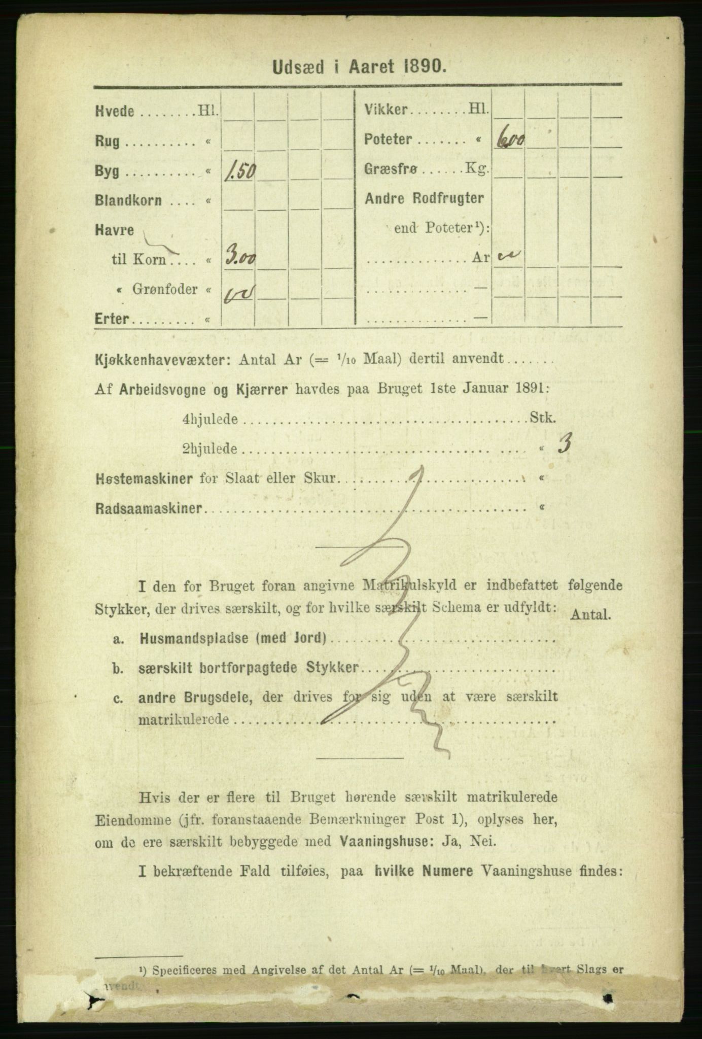 RA, 1891 census for 1727 Beitstad, 1891, p. 6702