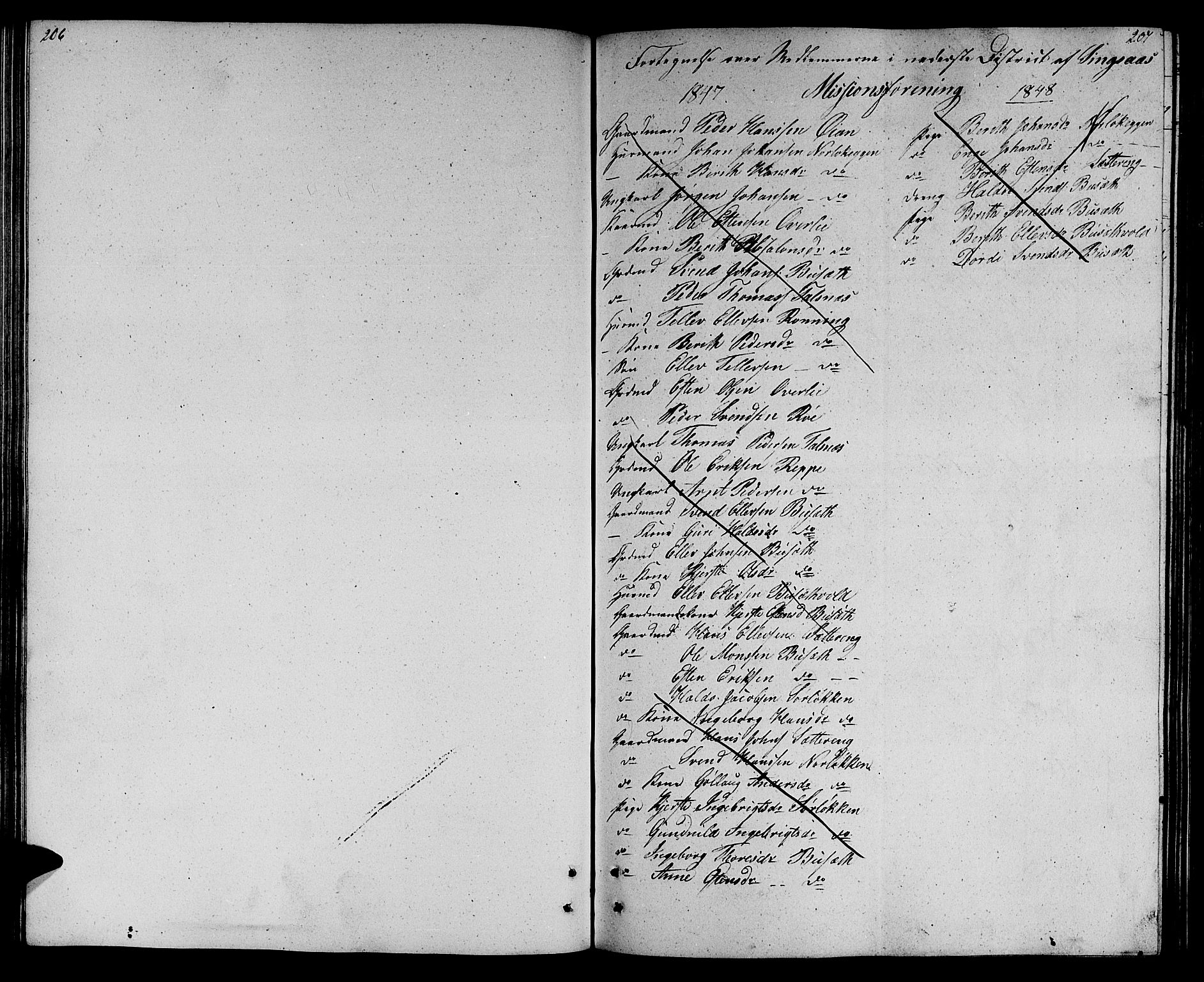 Ministerialprotokoller, klokkerbøker og fødselsregistre - Sør-Trøndelag, AV/SAT-A-1456/688/L1027: Parish register (copy) no. 688C02, 1861-1889, p. 206-207