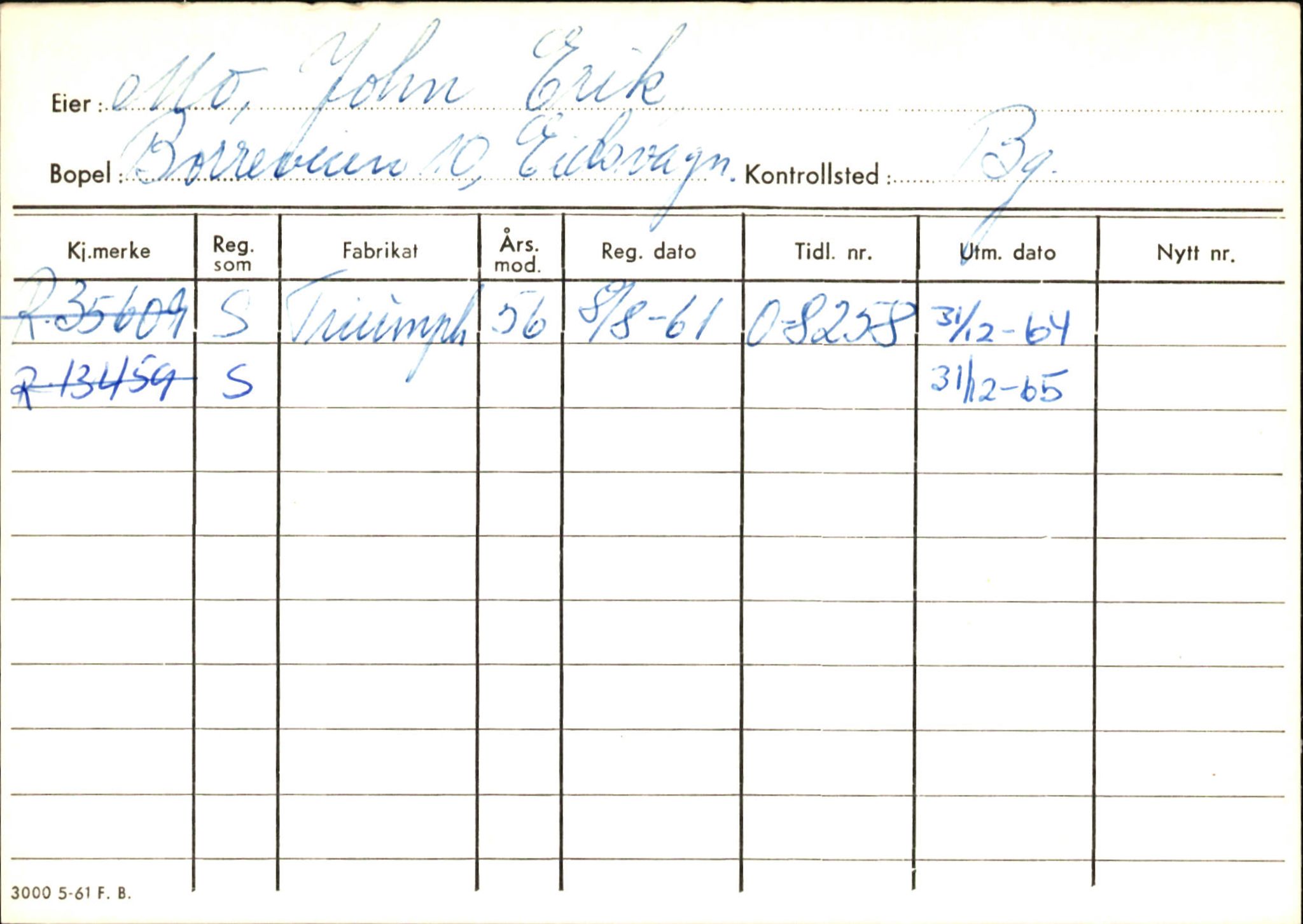 Statens vegvesen, Hordaland vegkontor, AV/SAB-A-5201/2/Ha/L0037: R-eierkort M, 1920-1971, p. 23