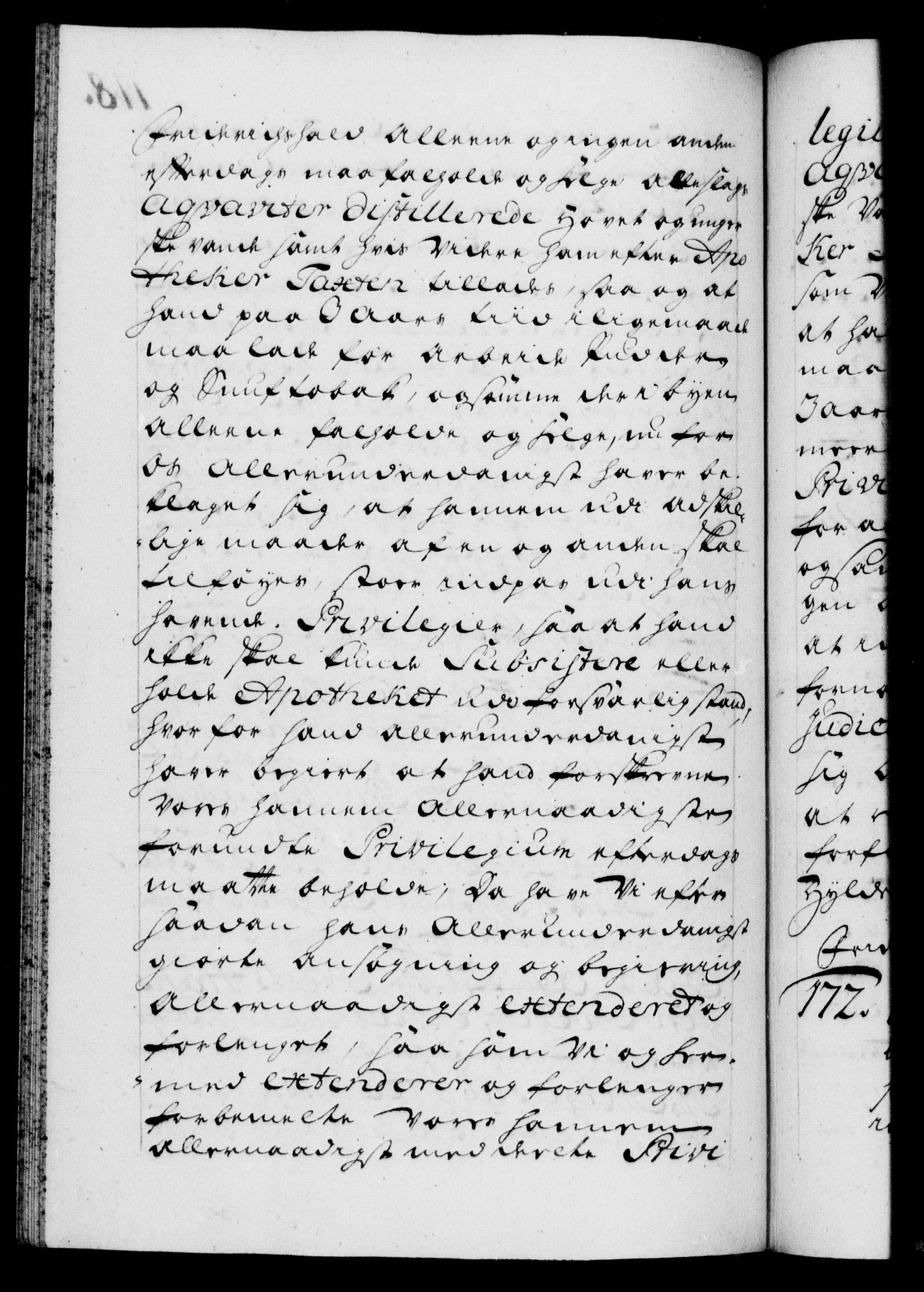 Danske Kanselli 1572-1799, AV/RA-EA-3023/F/Fc/Fca/Fcaa/L0025: Norske registre, 1726-1728, p. 118b