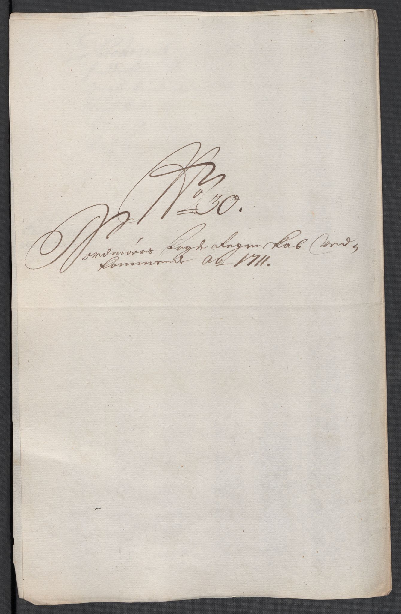 Rentekammeret inntil 1814, Reviderte regnskaper, Fogderegnskap, AV/RA-EA-4092/R56/L3745: Fogderegnskap Nordmøre, 1711, p. 147