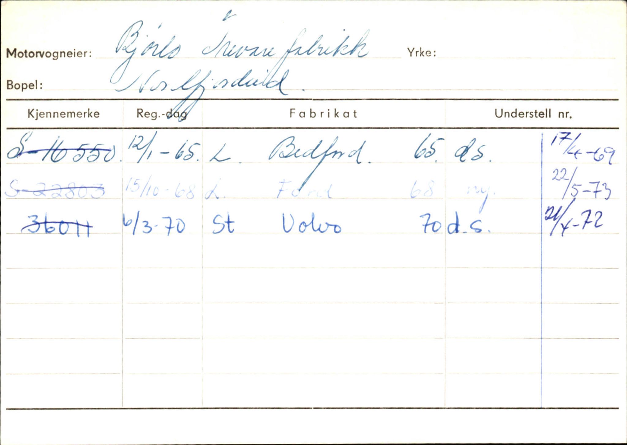 Statens vegvesen, Sogn og Fjordane vegkontor, SAB/A-5301/4/F/L0129: Eigarregistrer Eid A-S, 1945-1975, p. 229