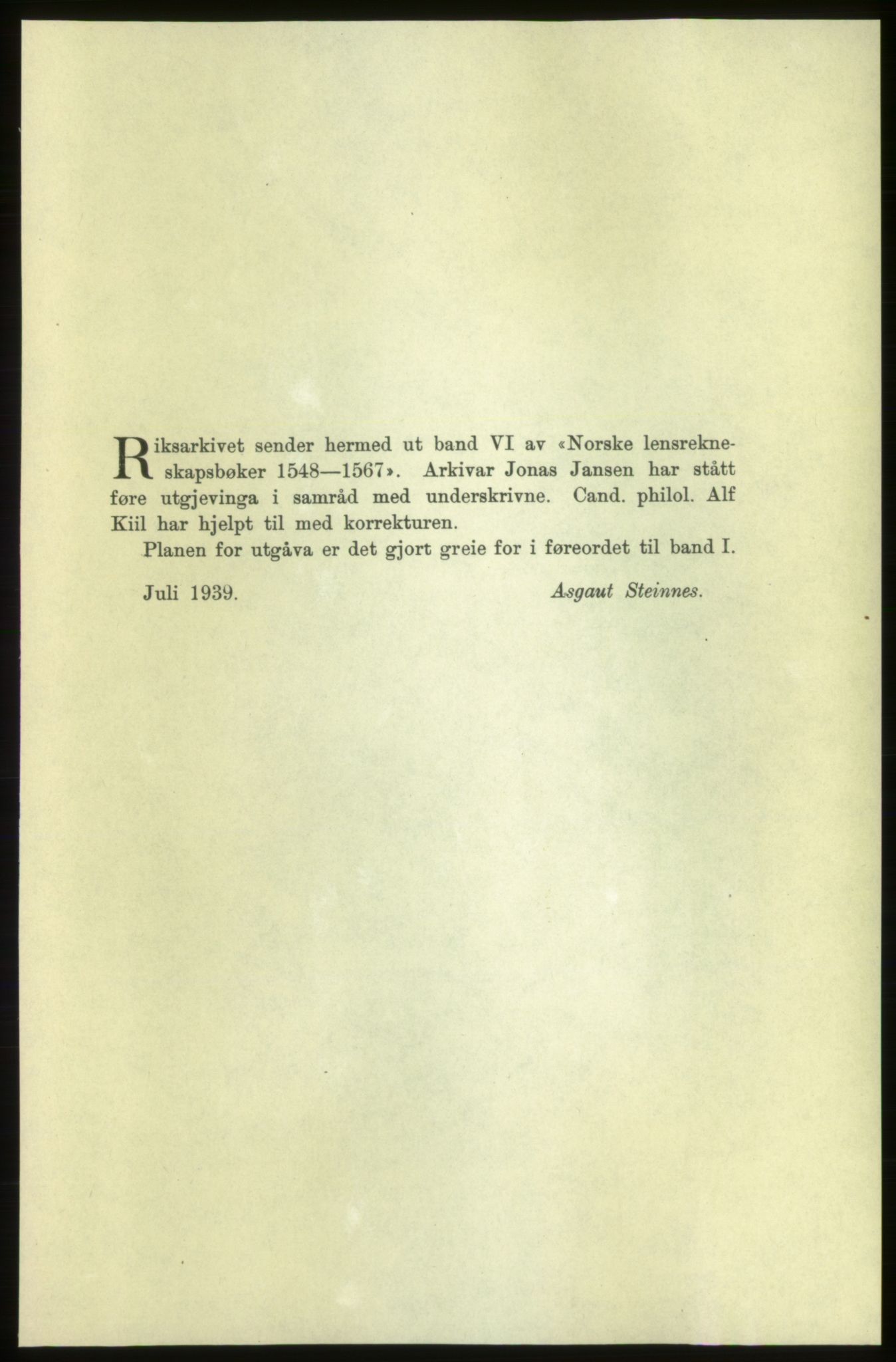 Publikasjoner utgitt av Arkivverket, PUBL/PUBL-001/C/0006: Bind 6: Rekneskapsbøker for Trondheims len 1548-1549 og 1557-1559, 1548-1559, p. III