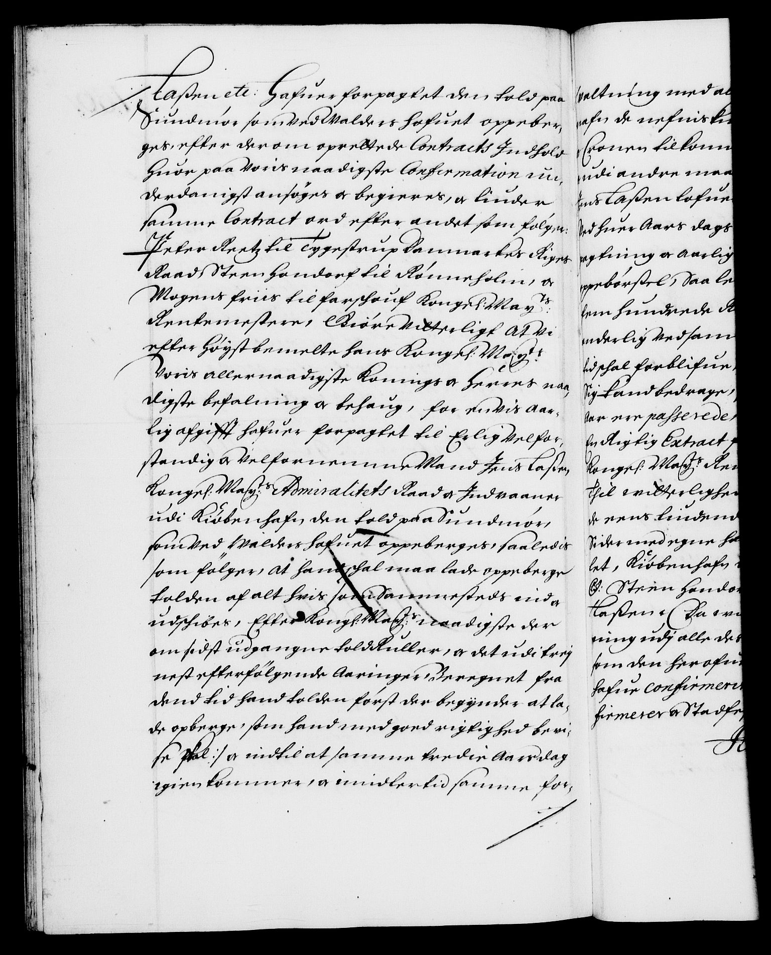 Danske Kanselli 1572-1799, AV/RA-EA-3023/F/Fc/Fca/Fcaa/L0009: Norske registre (mikrofilm), 1657-1660, p. 186b